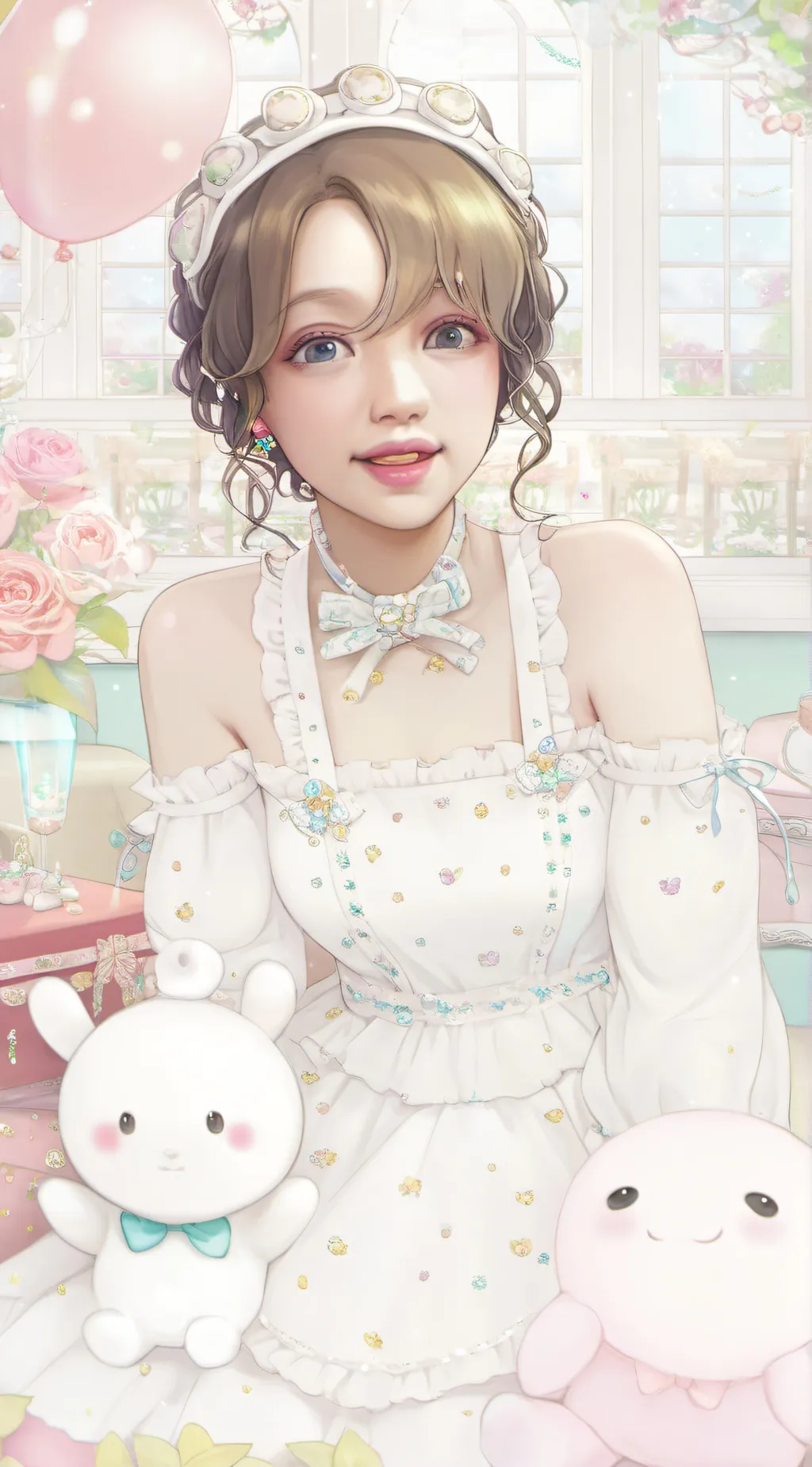ai character: April background