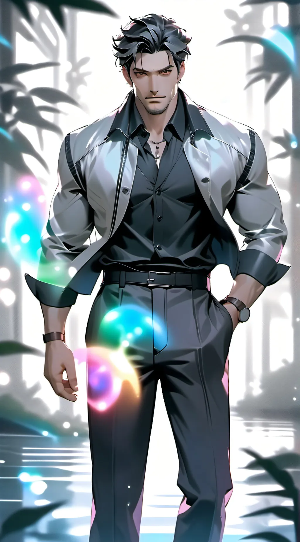 ai character: Scott   background