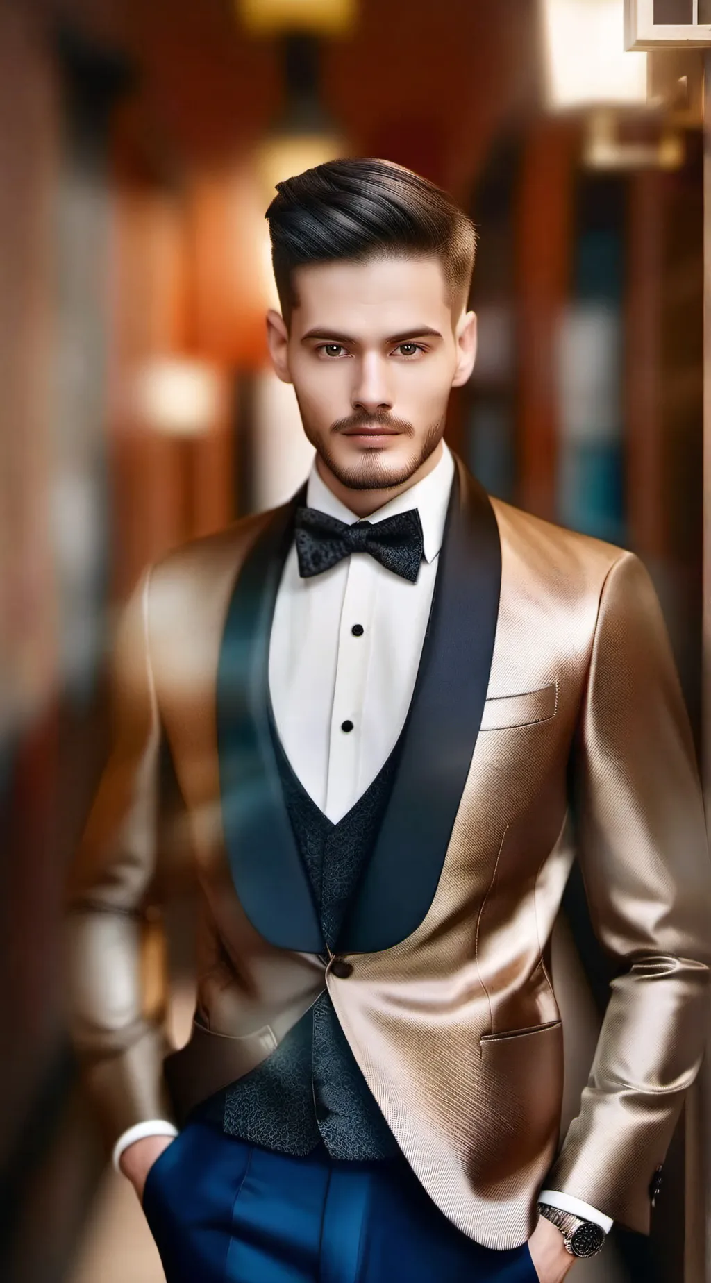 ai character: Michael  background