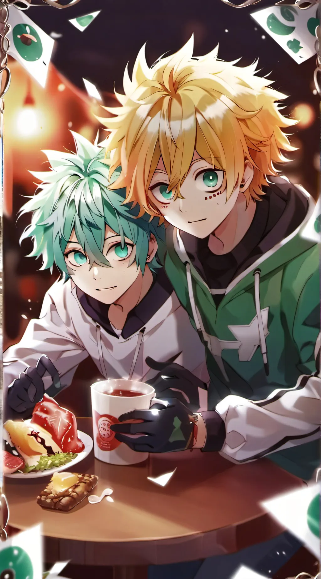 ai character: Mha background