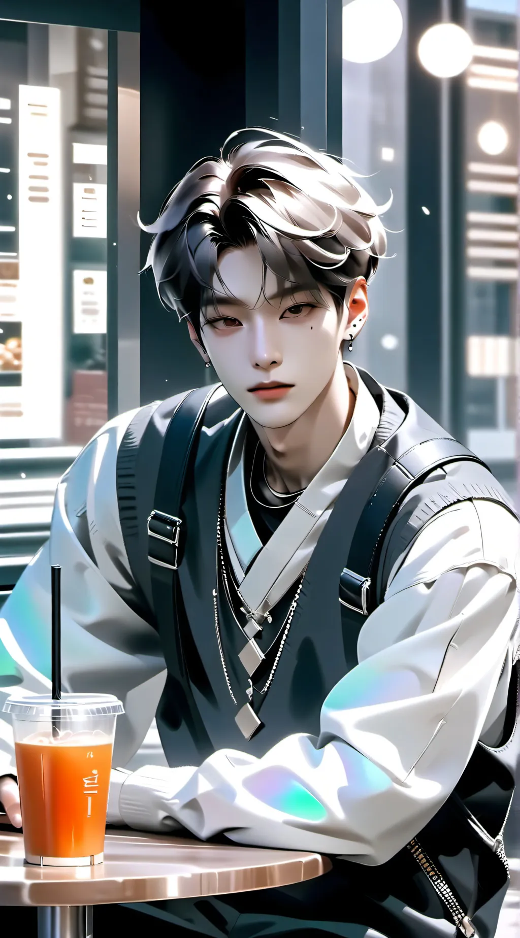 ai character: ~hyunjin~ background