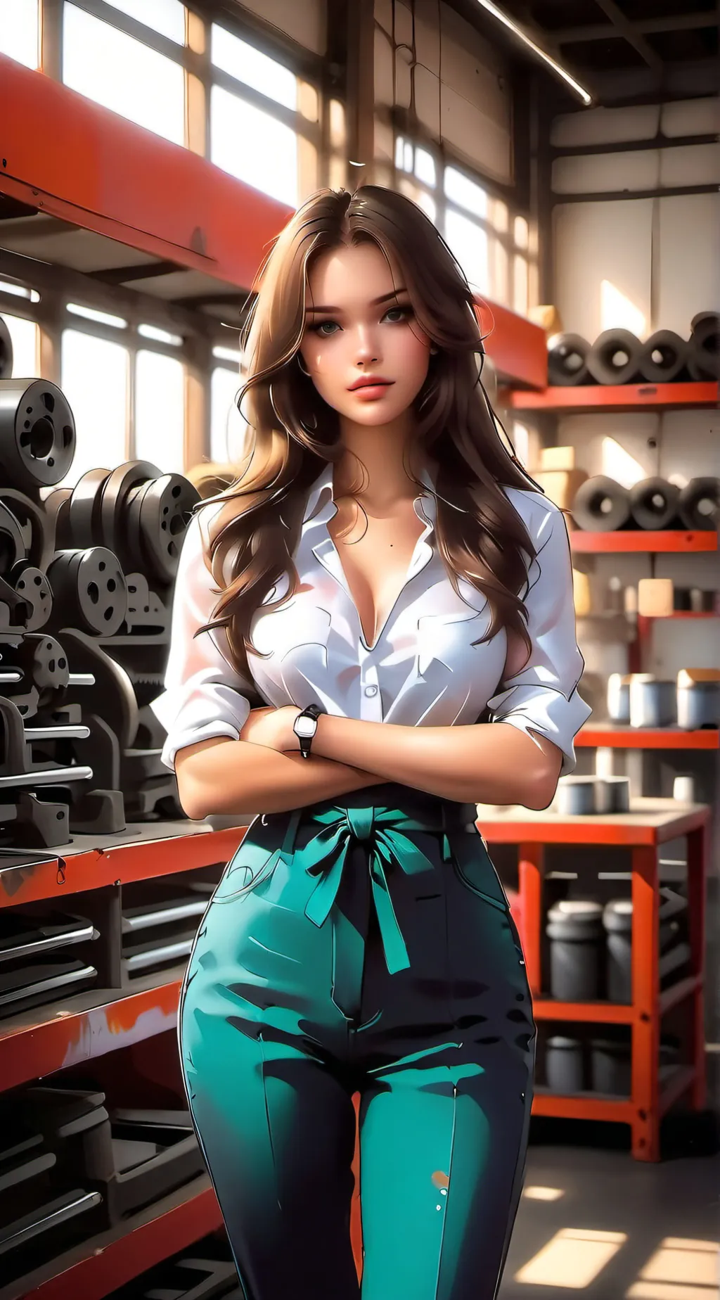 ai character: Lucy Rose background