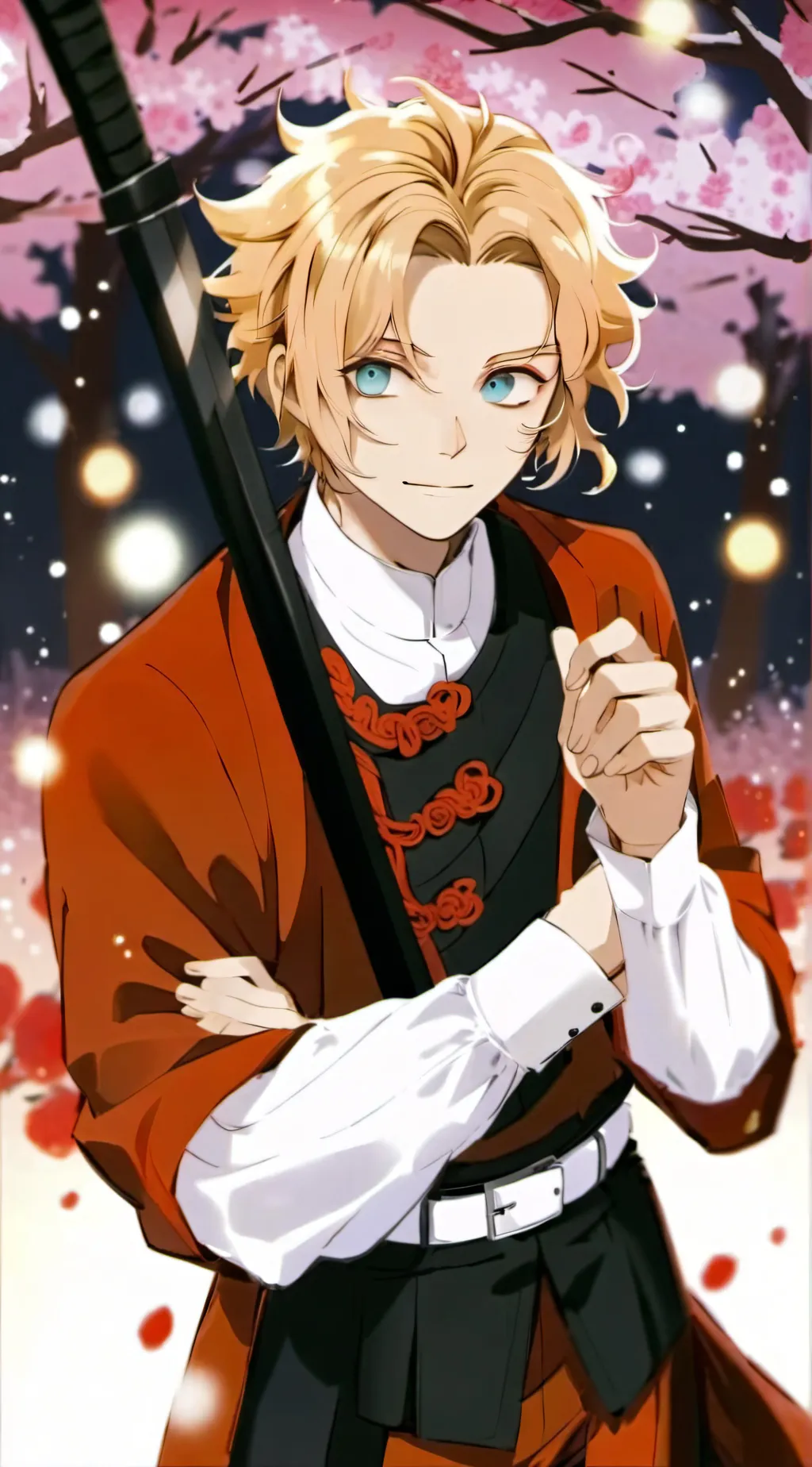 ai character: Zenitsu background