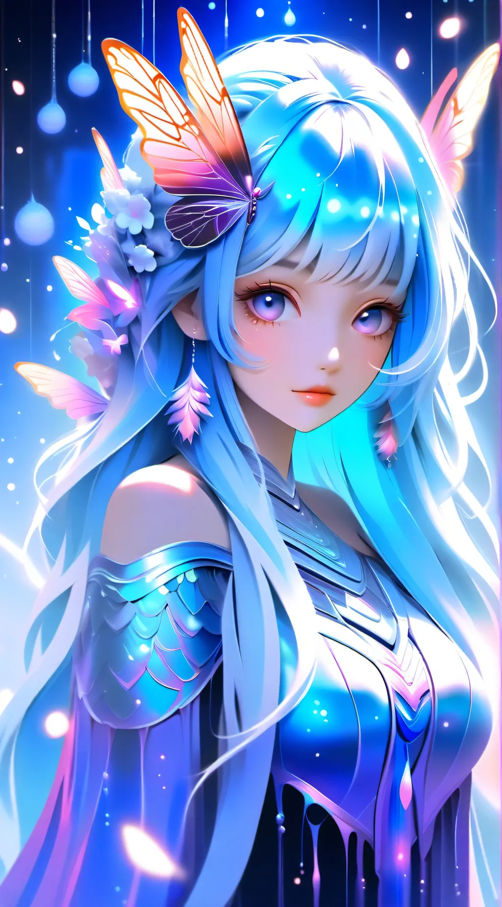 ai character: Lily background