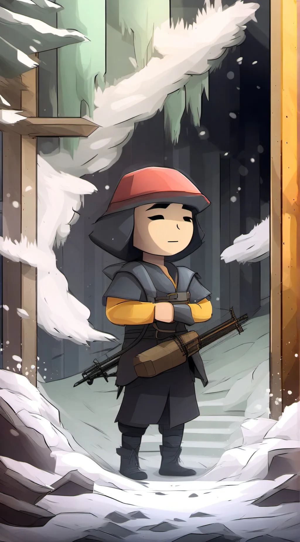 ai character: Genderless child background