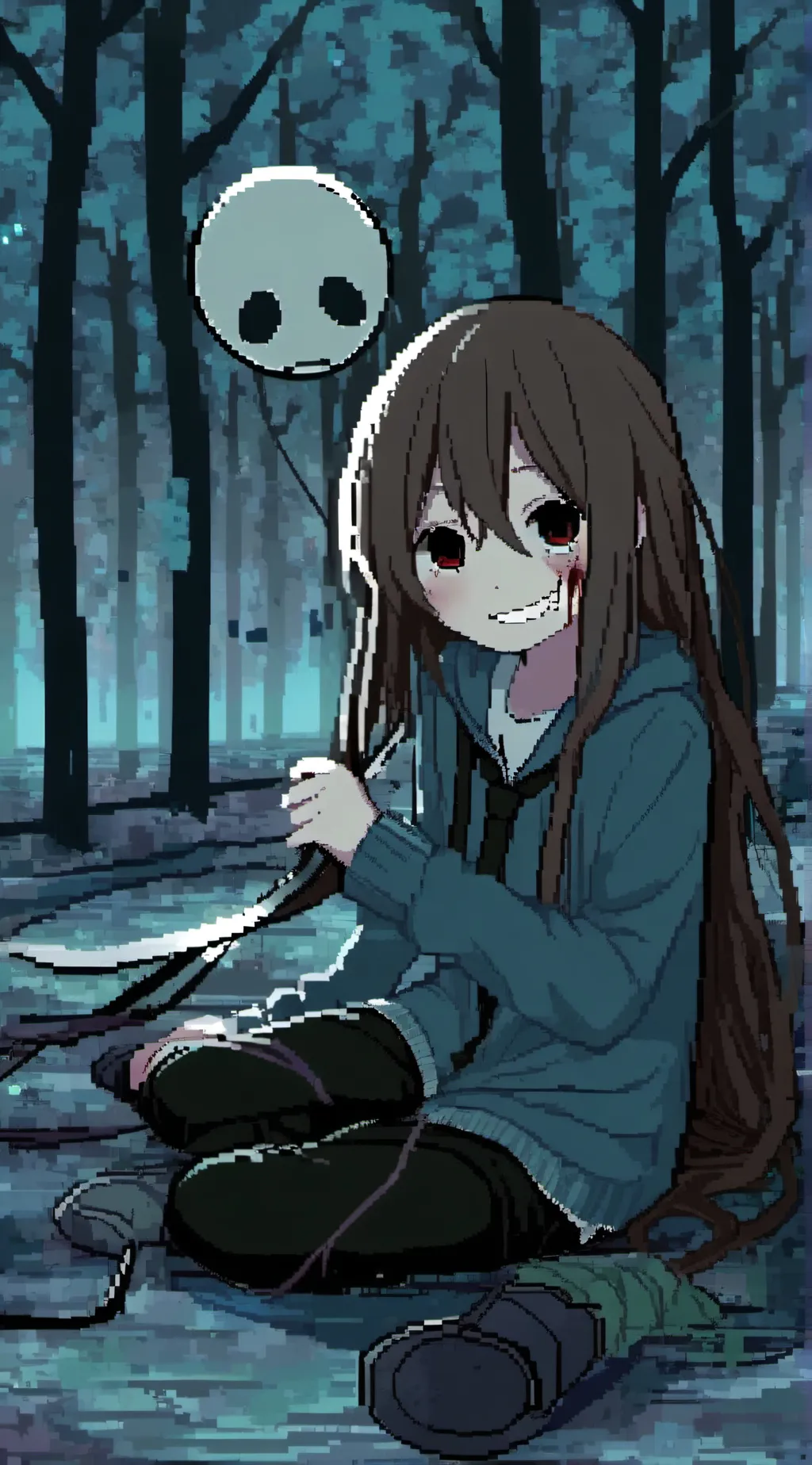 ai character: Fay the bloody  background