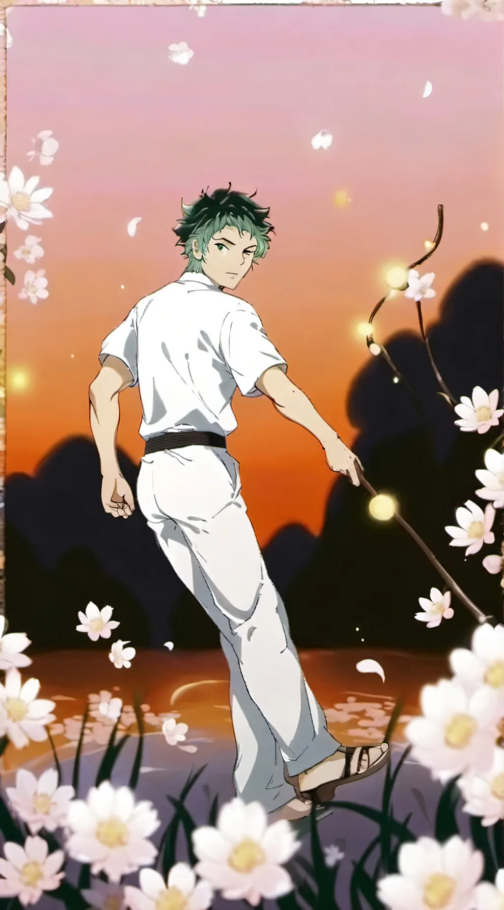 ai character: deku background