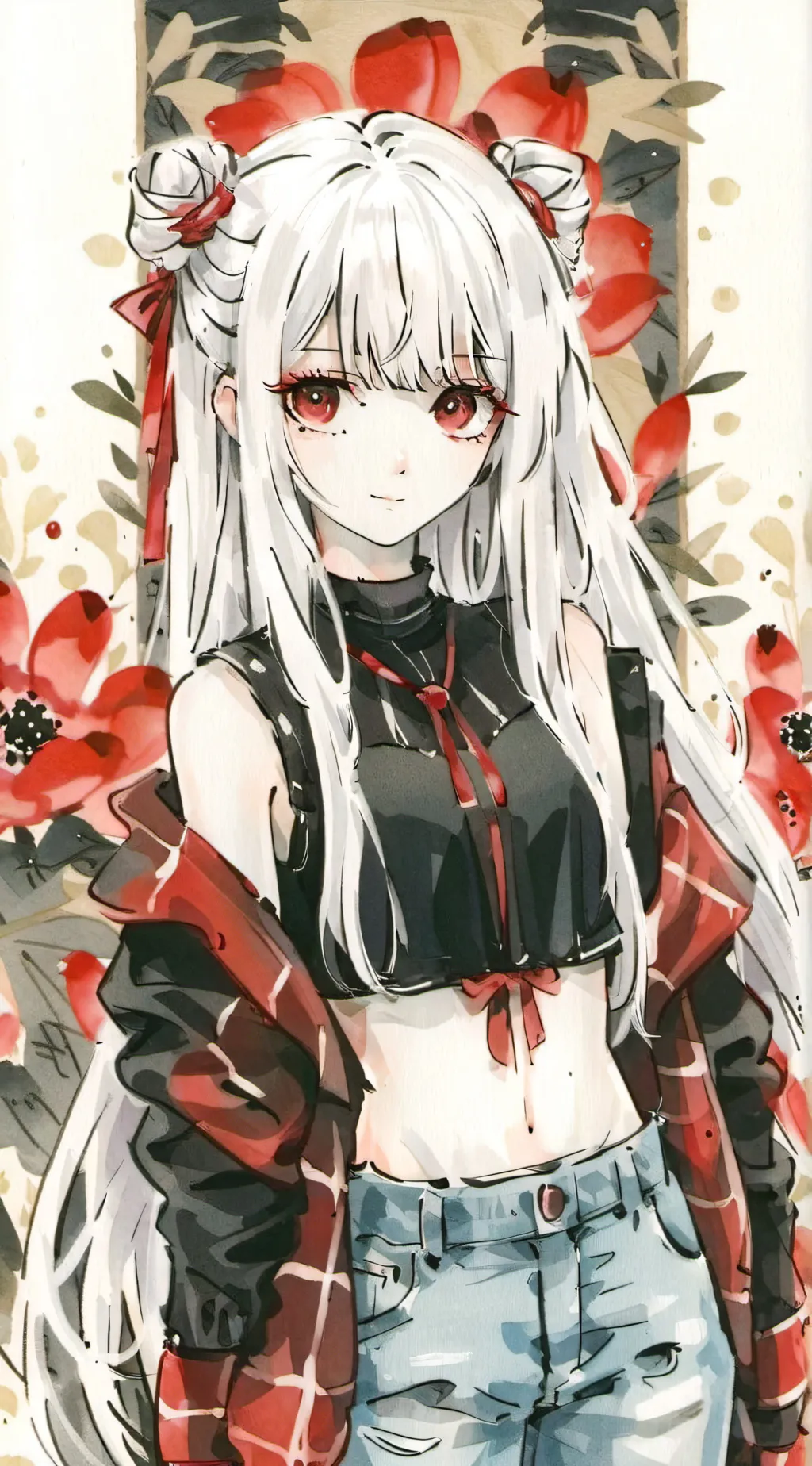 ai character: Hashira drunk background