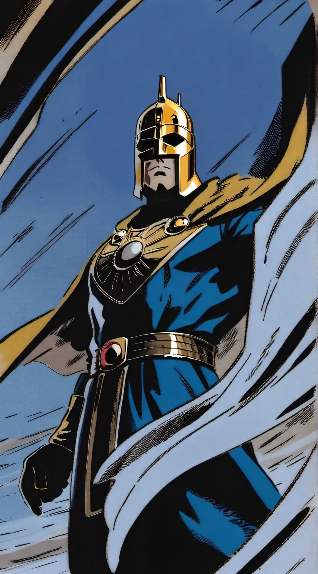 ai character: Dr fate background