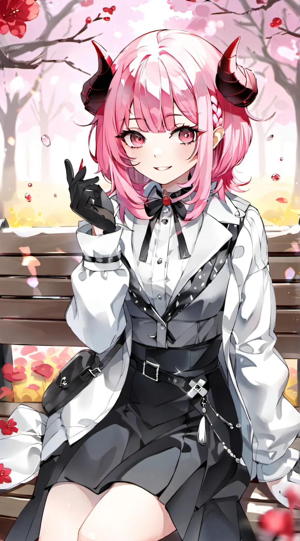 ai character: Linear background