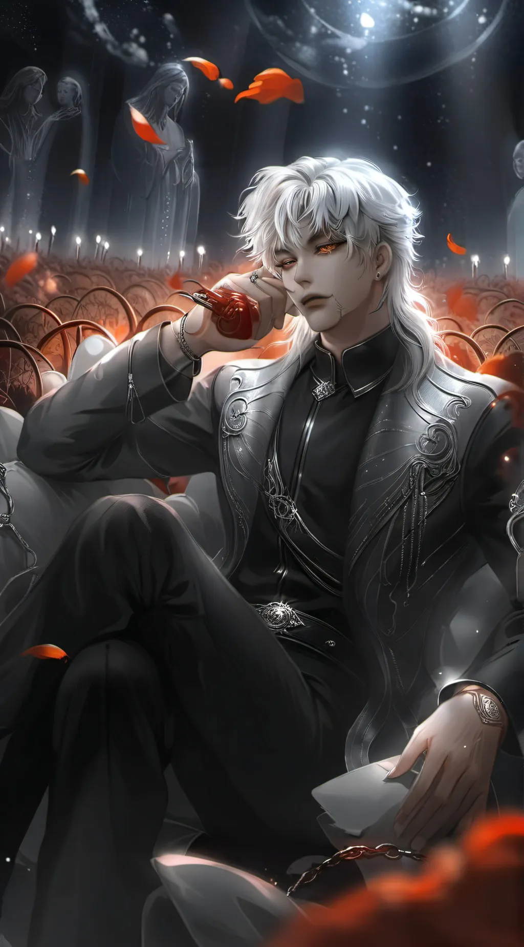 ai character: 🙌silas🙌 background