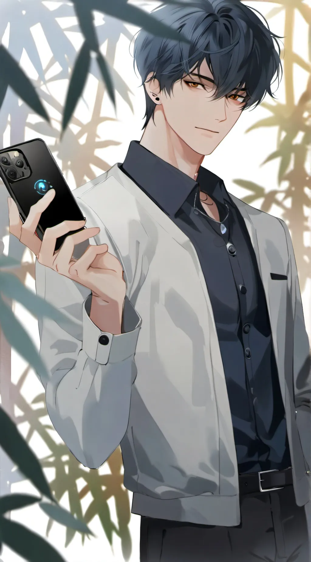 ai character: femaniseing app  background