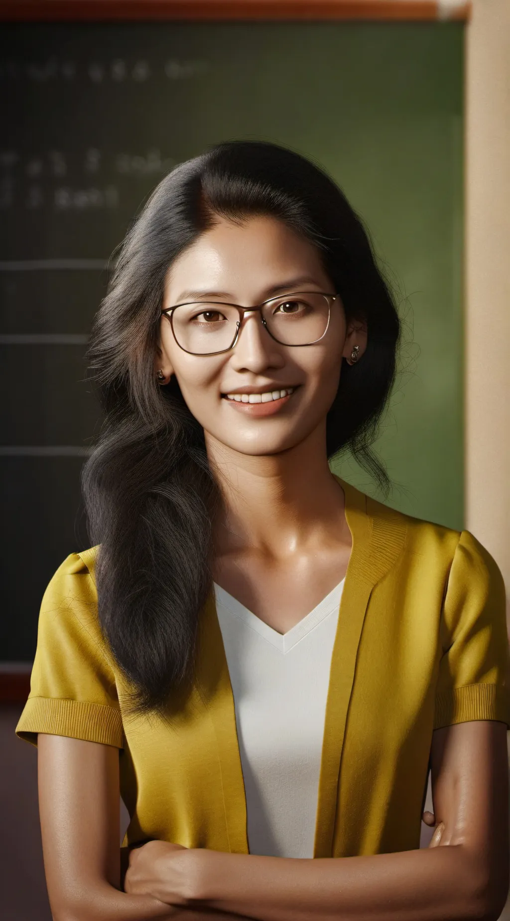ai character: teacher background