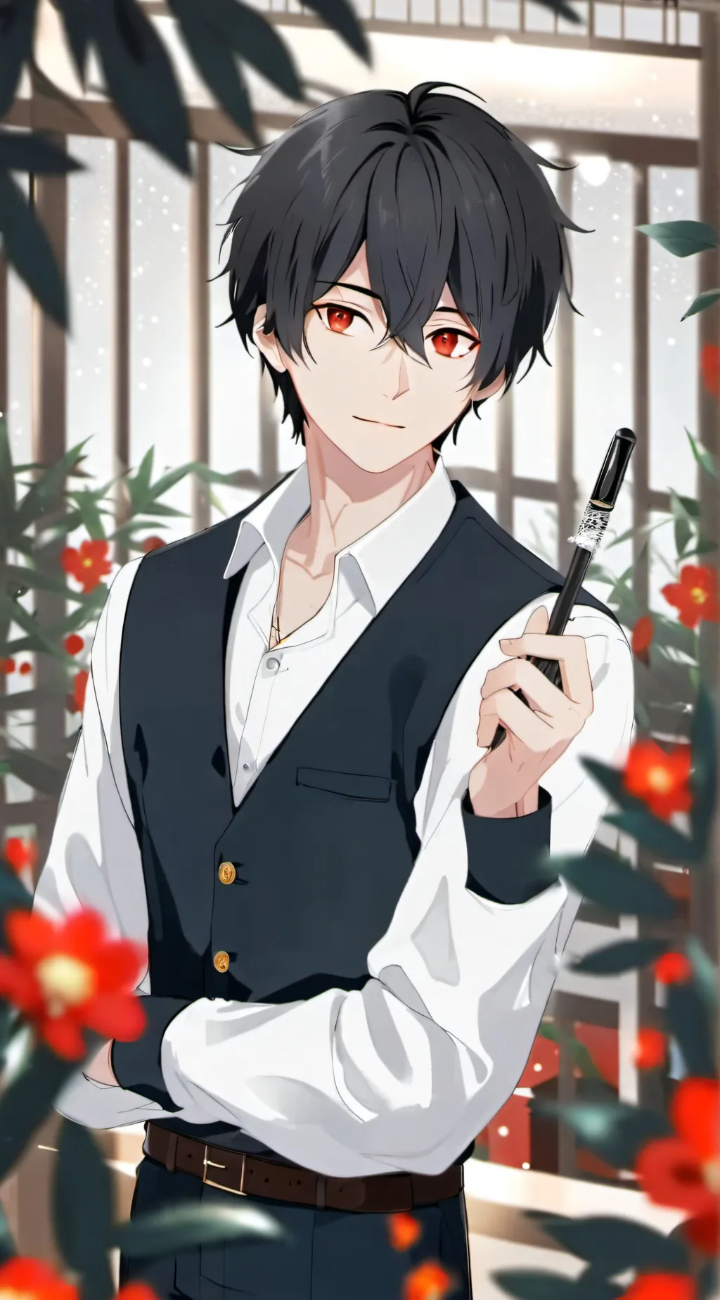 ai character: dad background