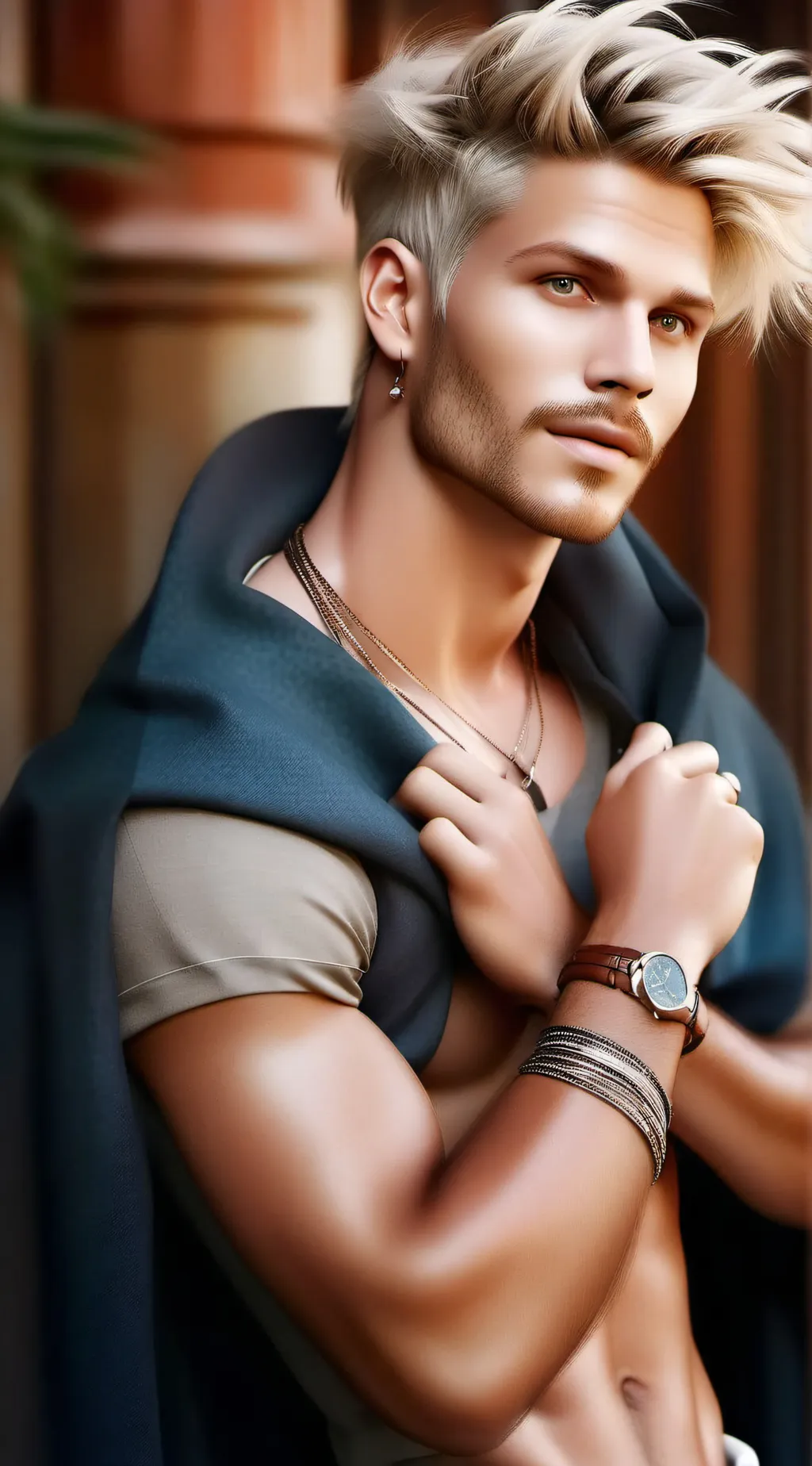 ai character: Luke  background