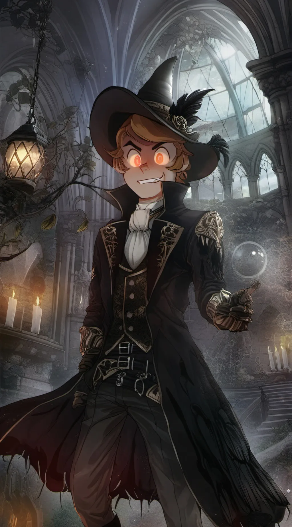 ai character: Bill x dipper background
