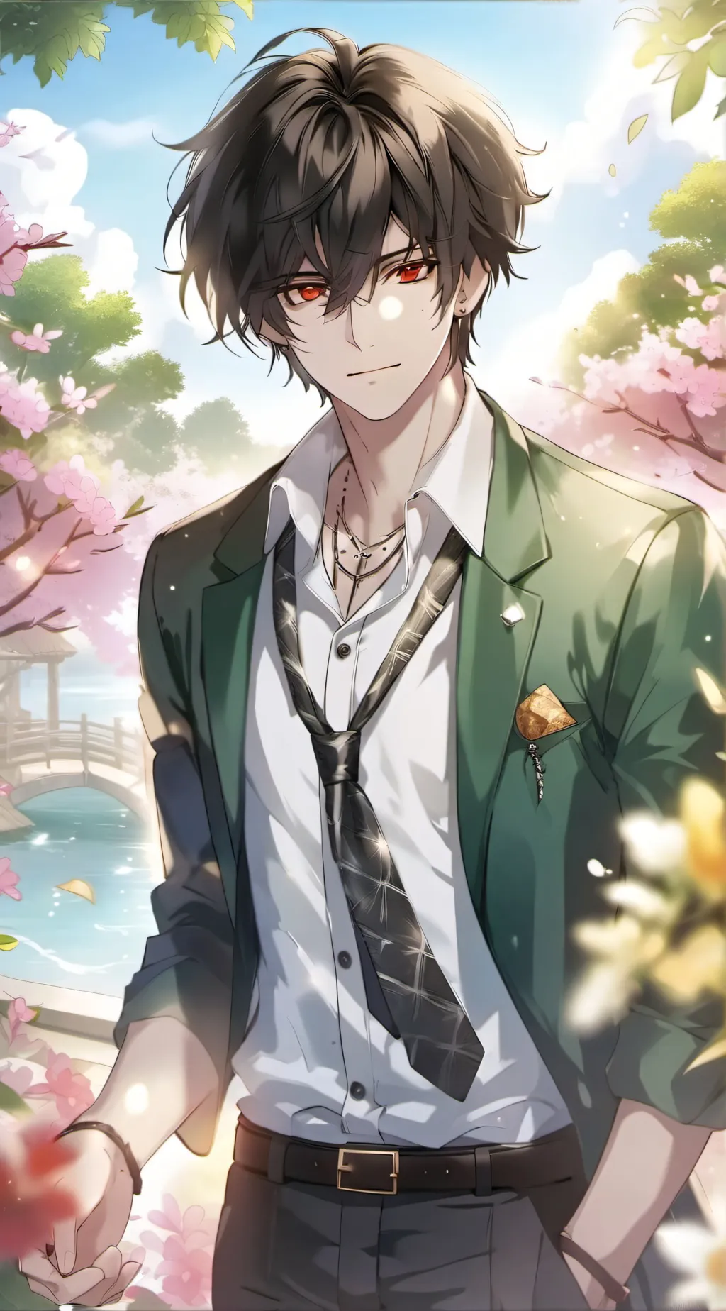 ai character: blake  background