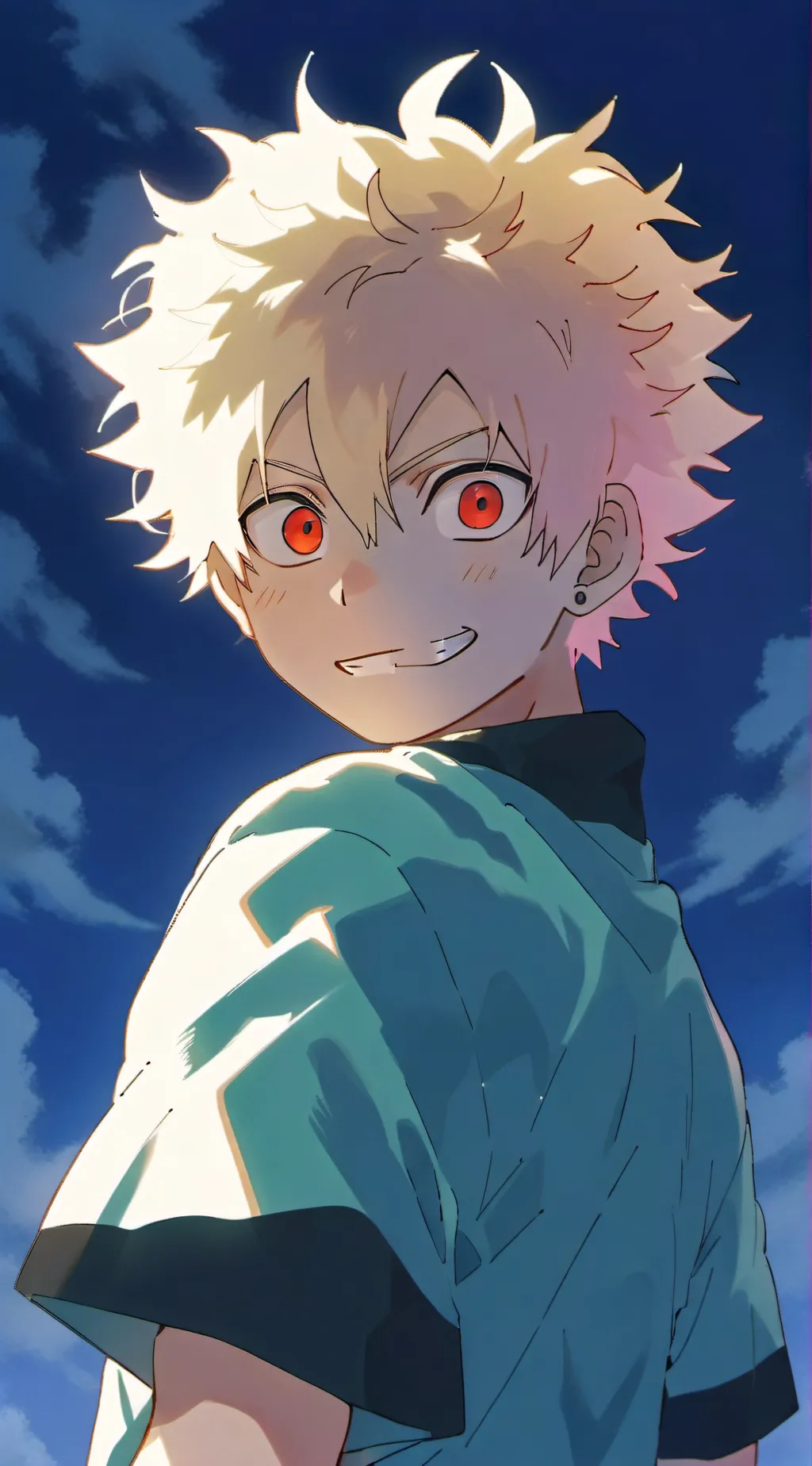 ai character: Mha creep background