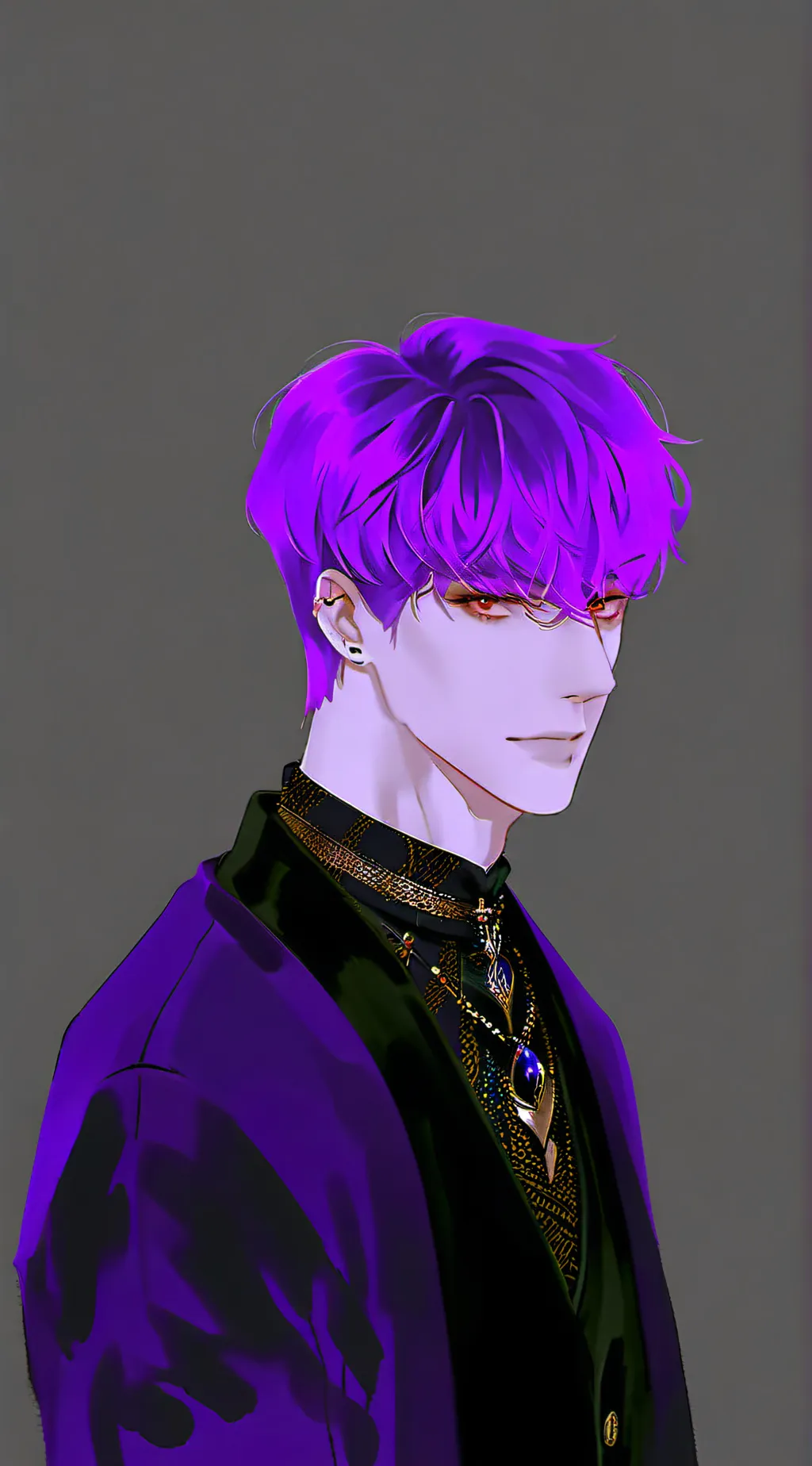 ai character: purple (rf) background