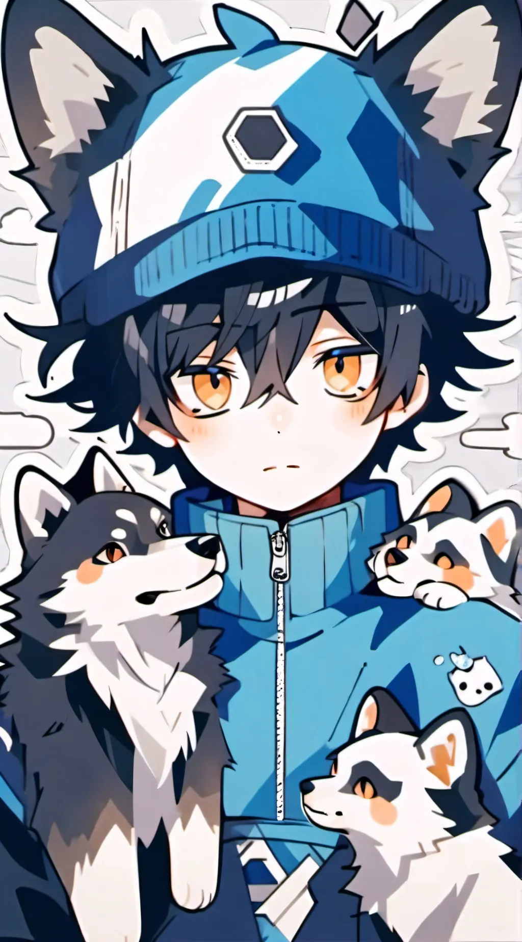 ai character: Smg4 background