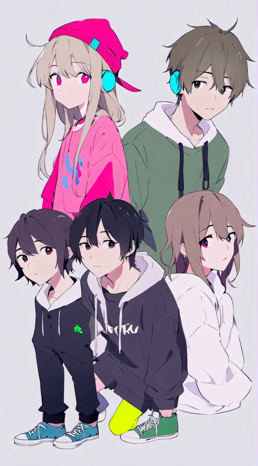 ai character: Friend Video call background