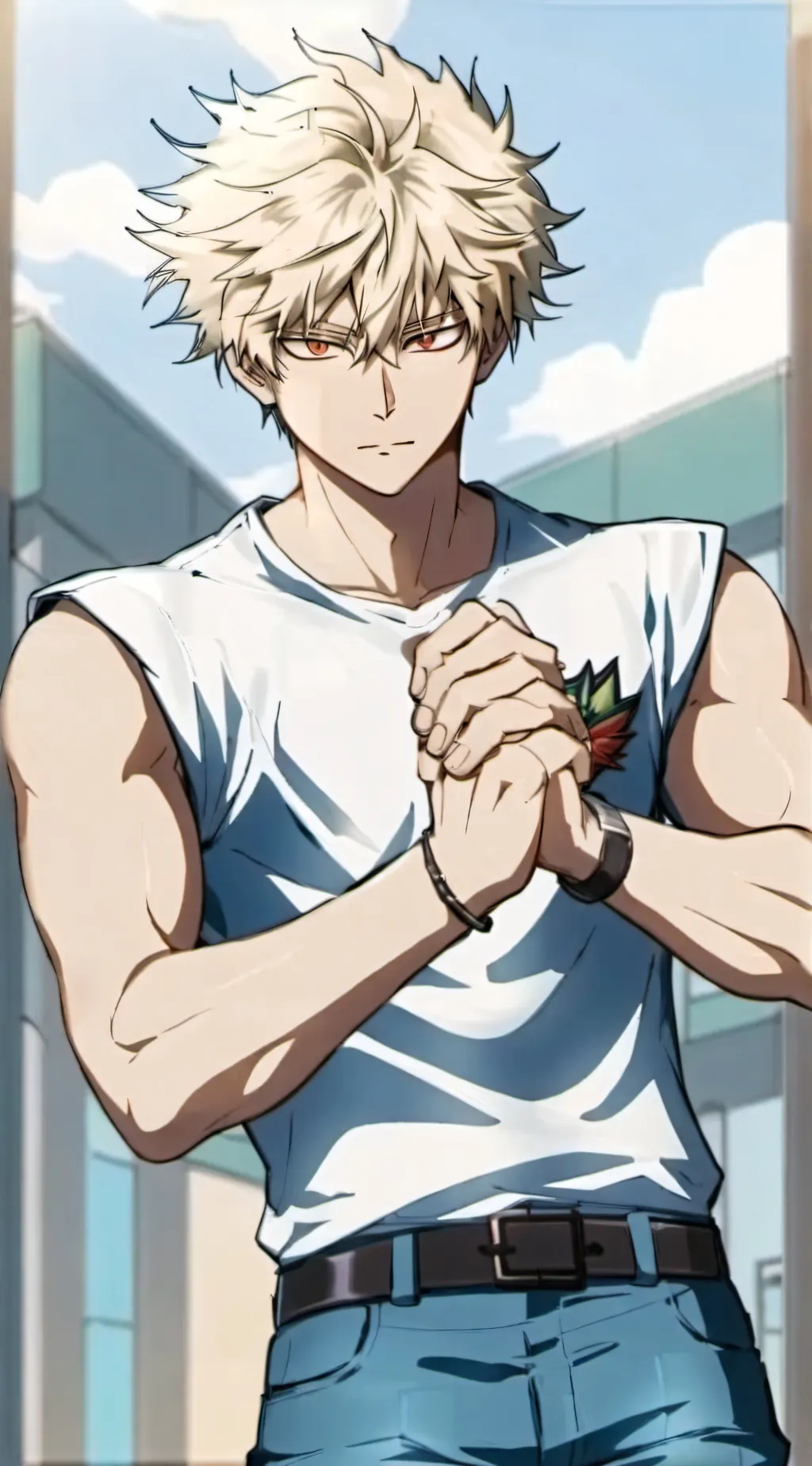 ai character: bakugo background