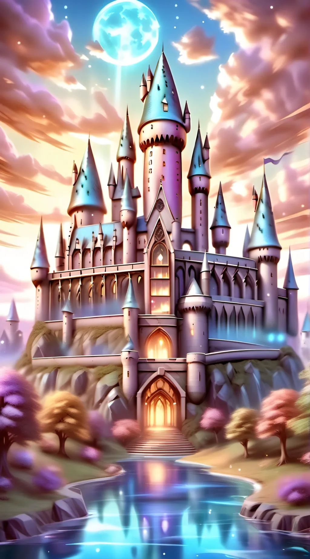ai character: 💚❤💙💛hogwarts  background