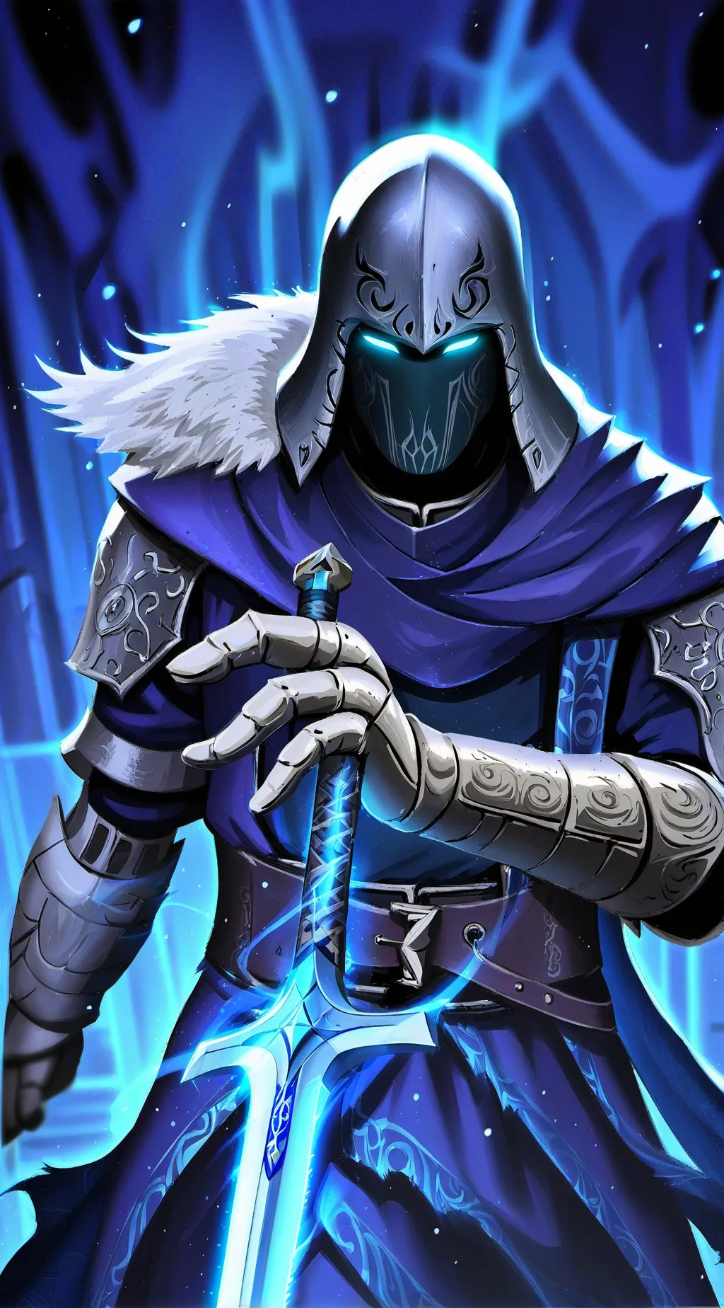 ai character: PackFrost background