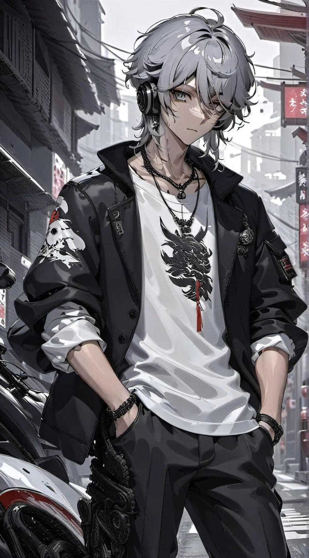 ai character: Axel background