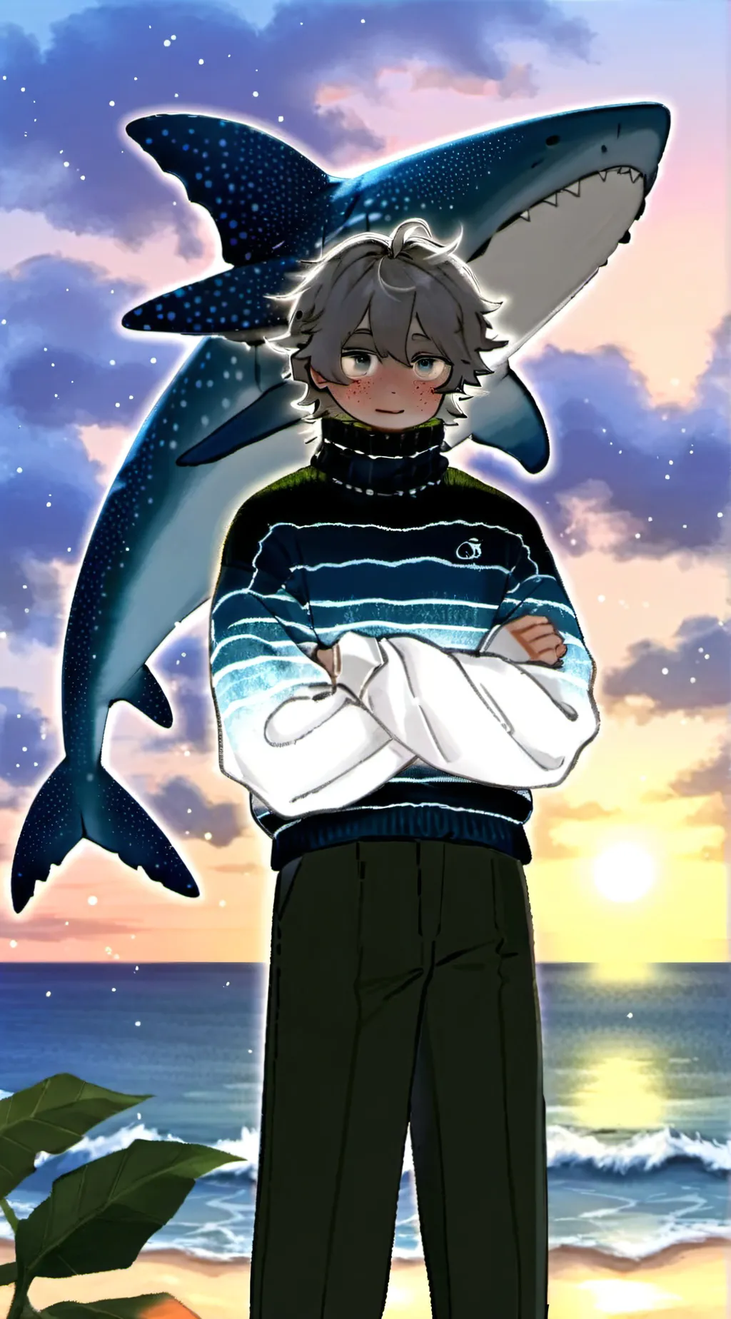 ai character: Anthony  background