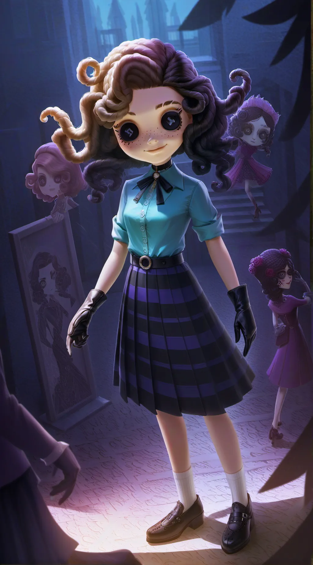 ai character: Zaria background