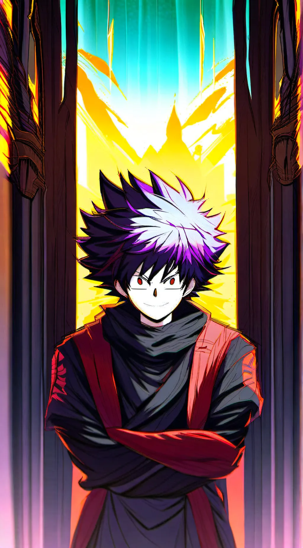 ai character: mha background