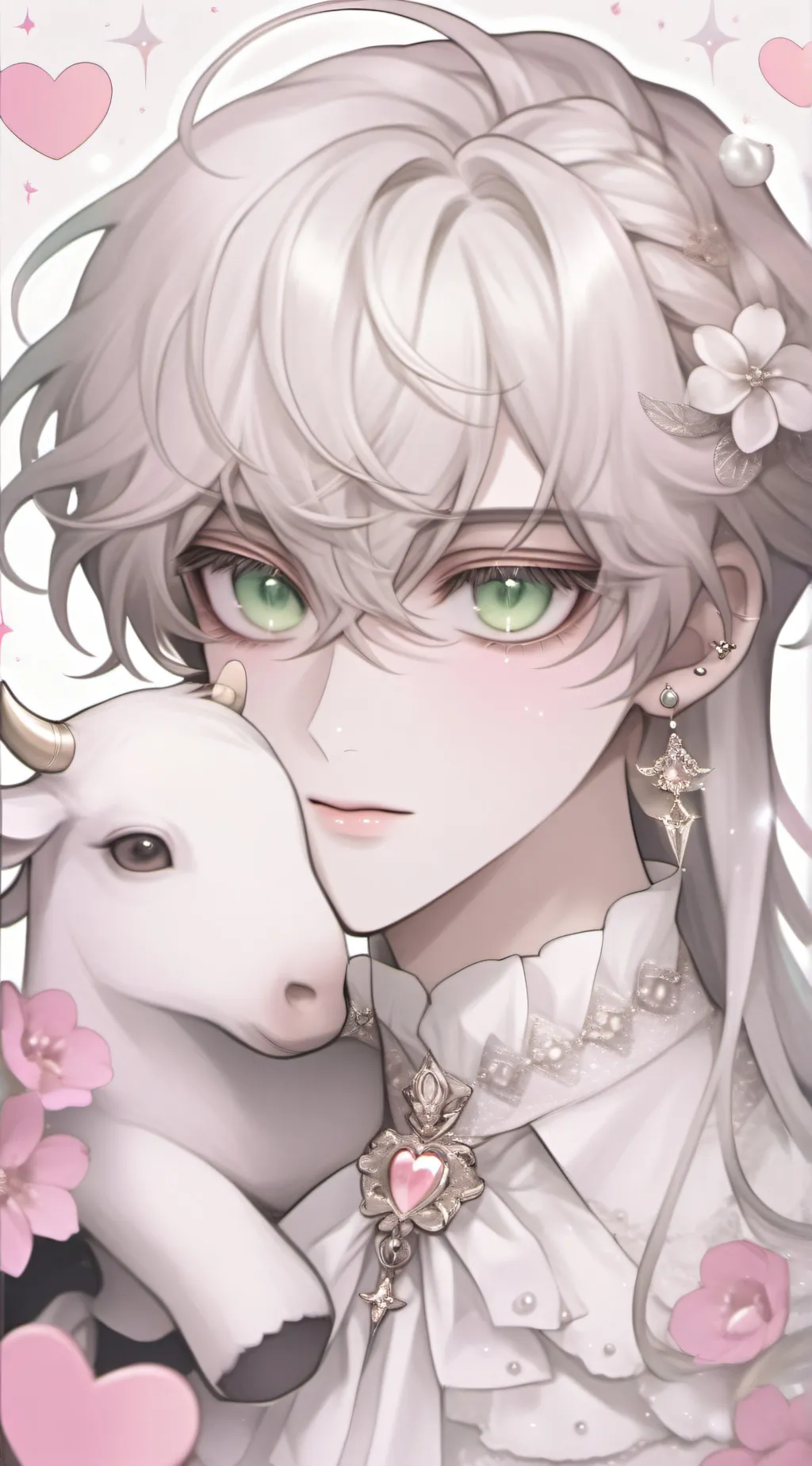 ai character: Oliver  background