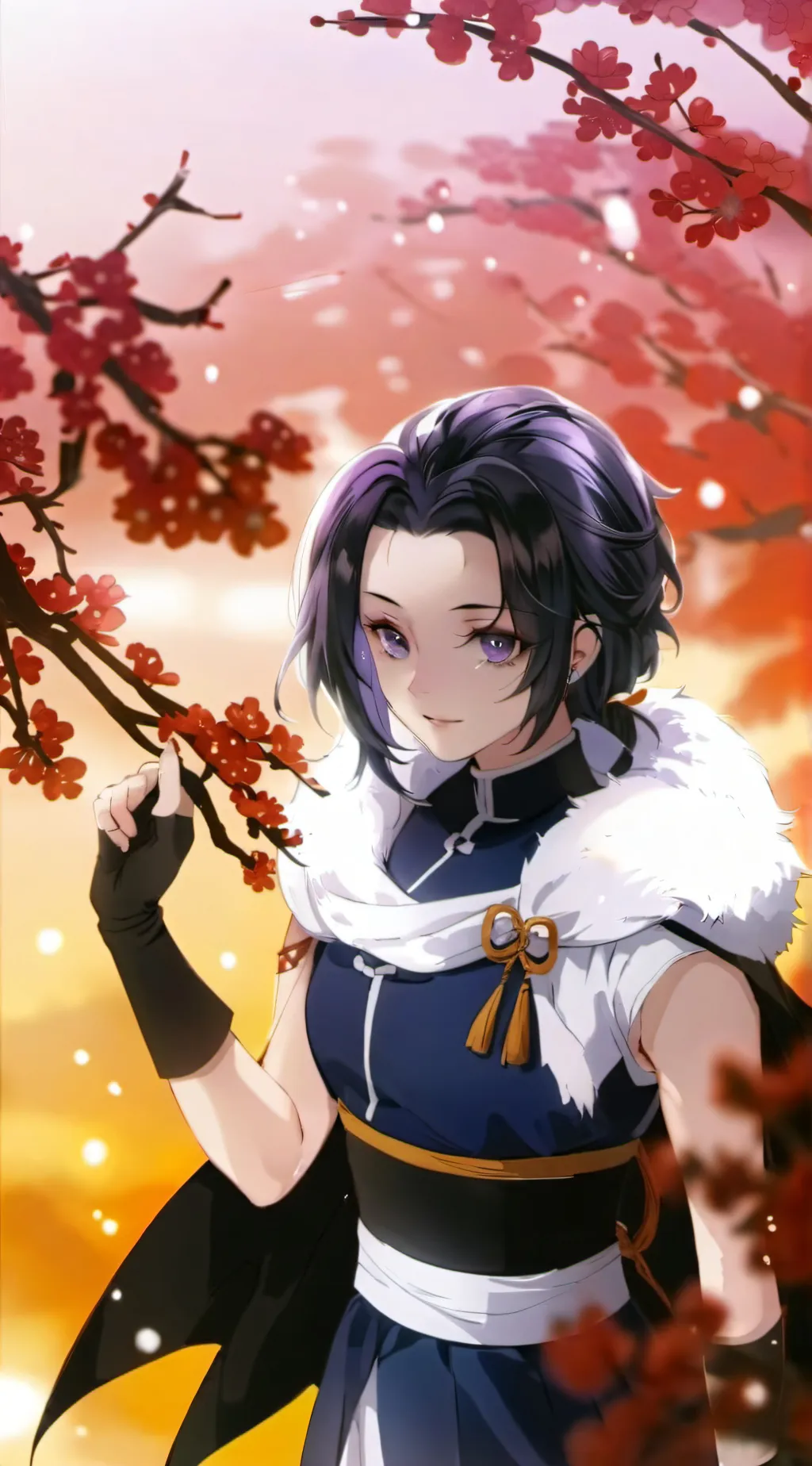 ai character: shinobu:)  background
