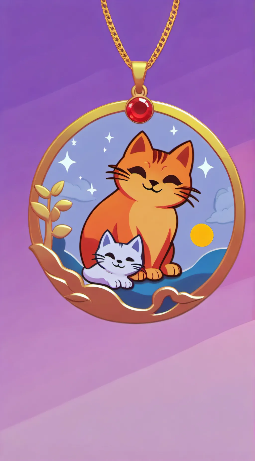 ai character: catfiene background