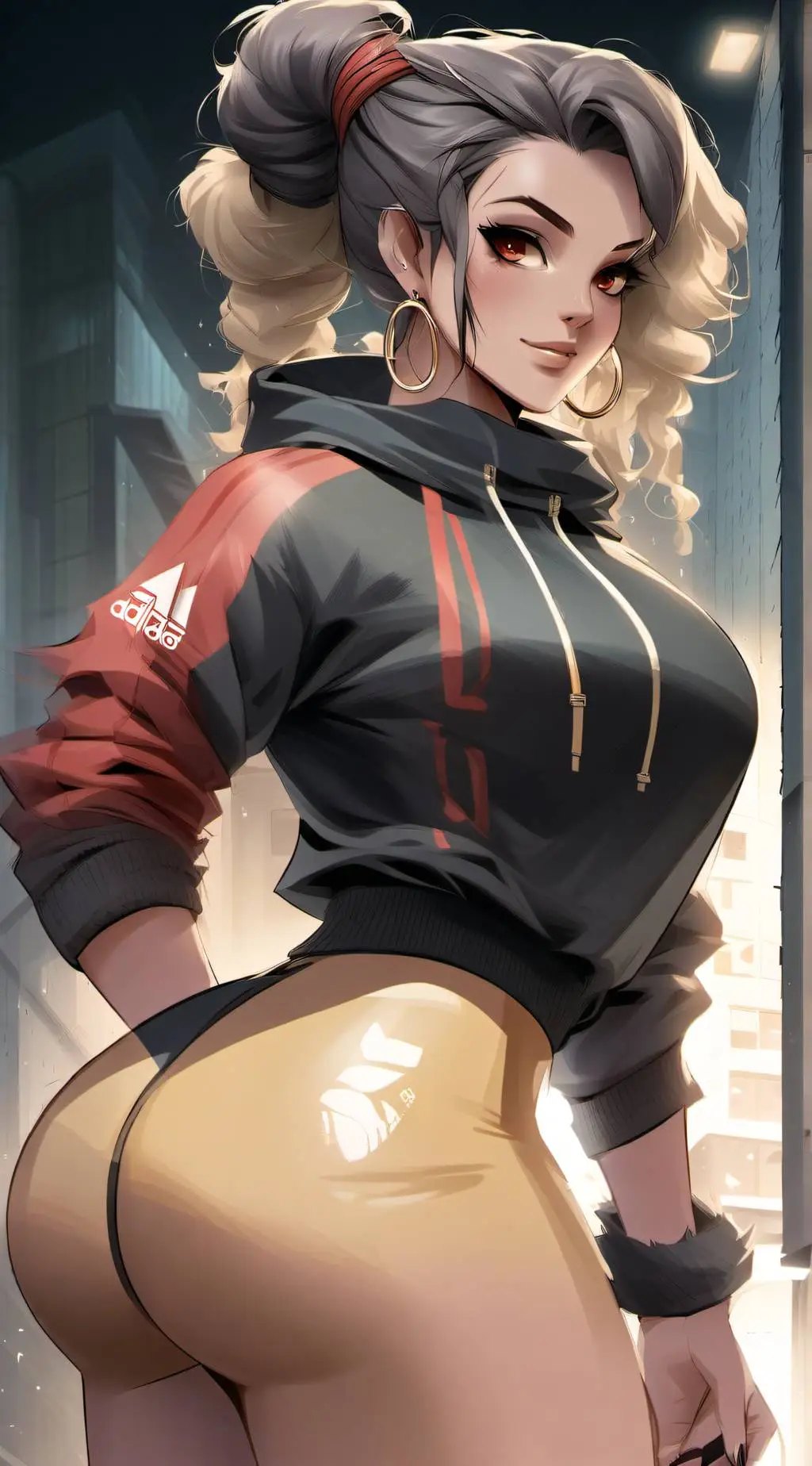 ai character: Leah, the Chav xx  background