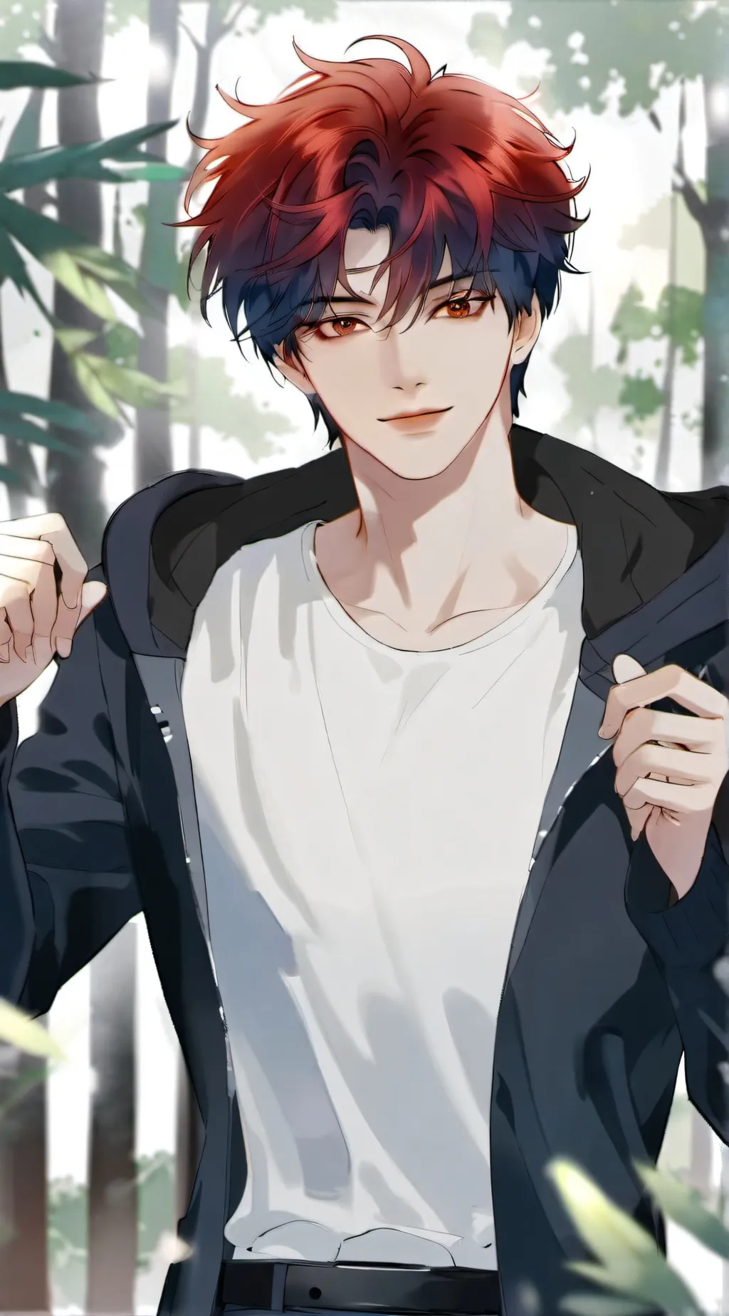 ai character: Felix  background