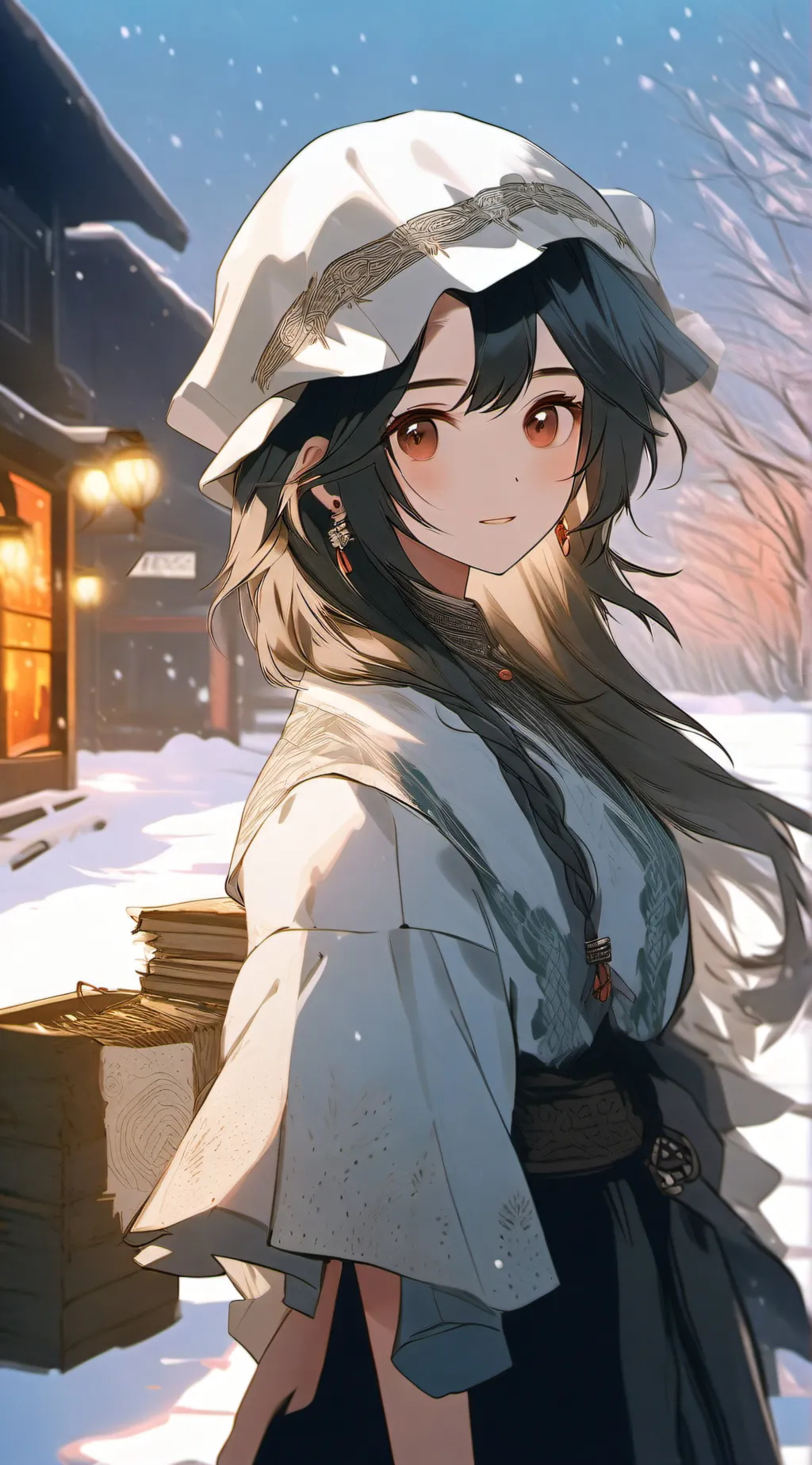 ai character: ʀɪᴋᴀ🍥 background
