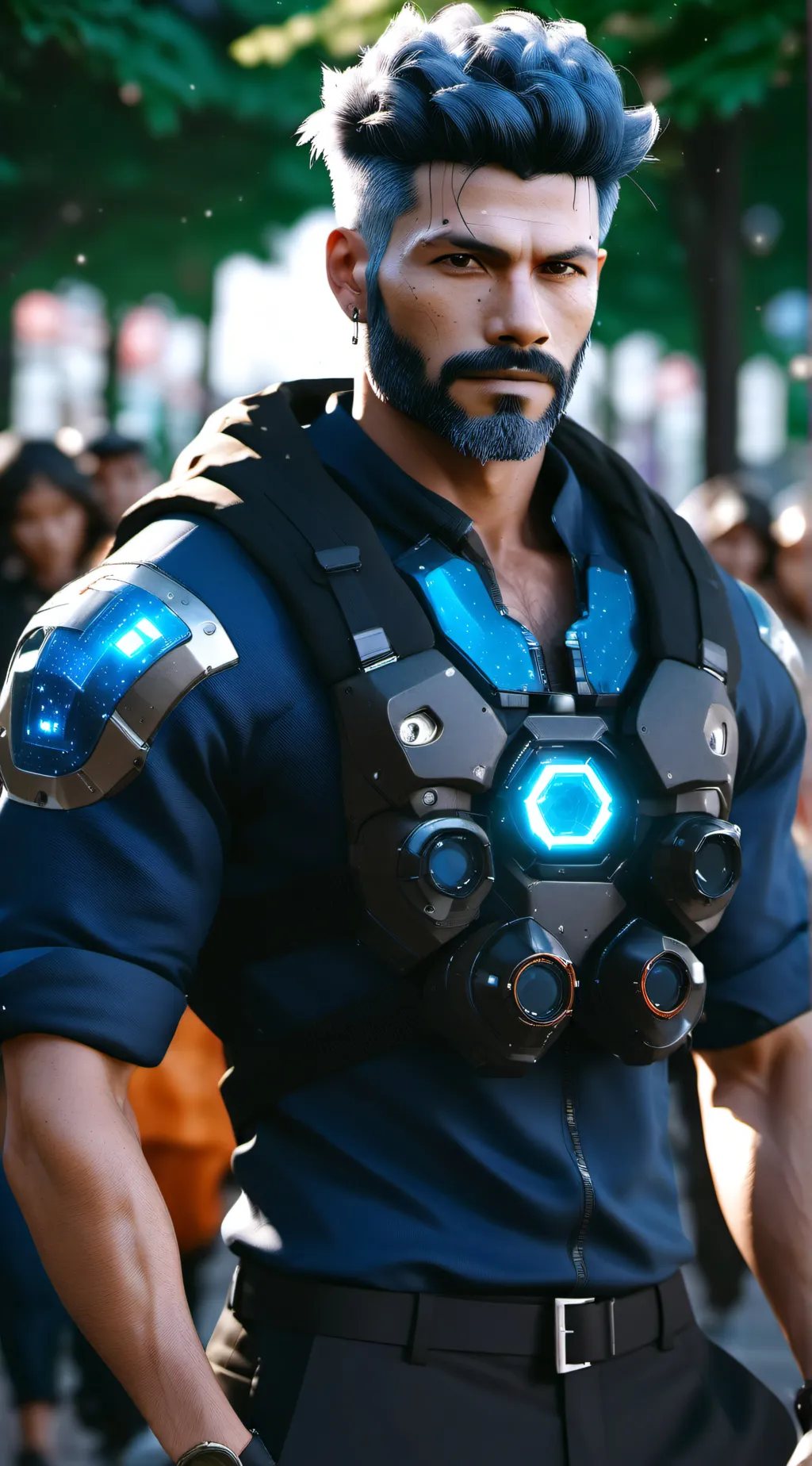 ai character: xd background