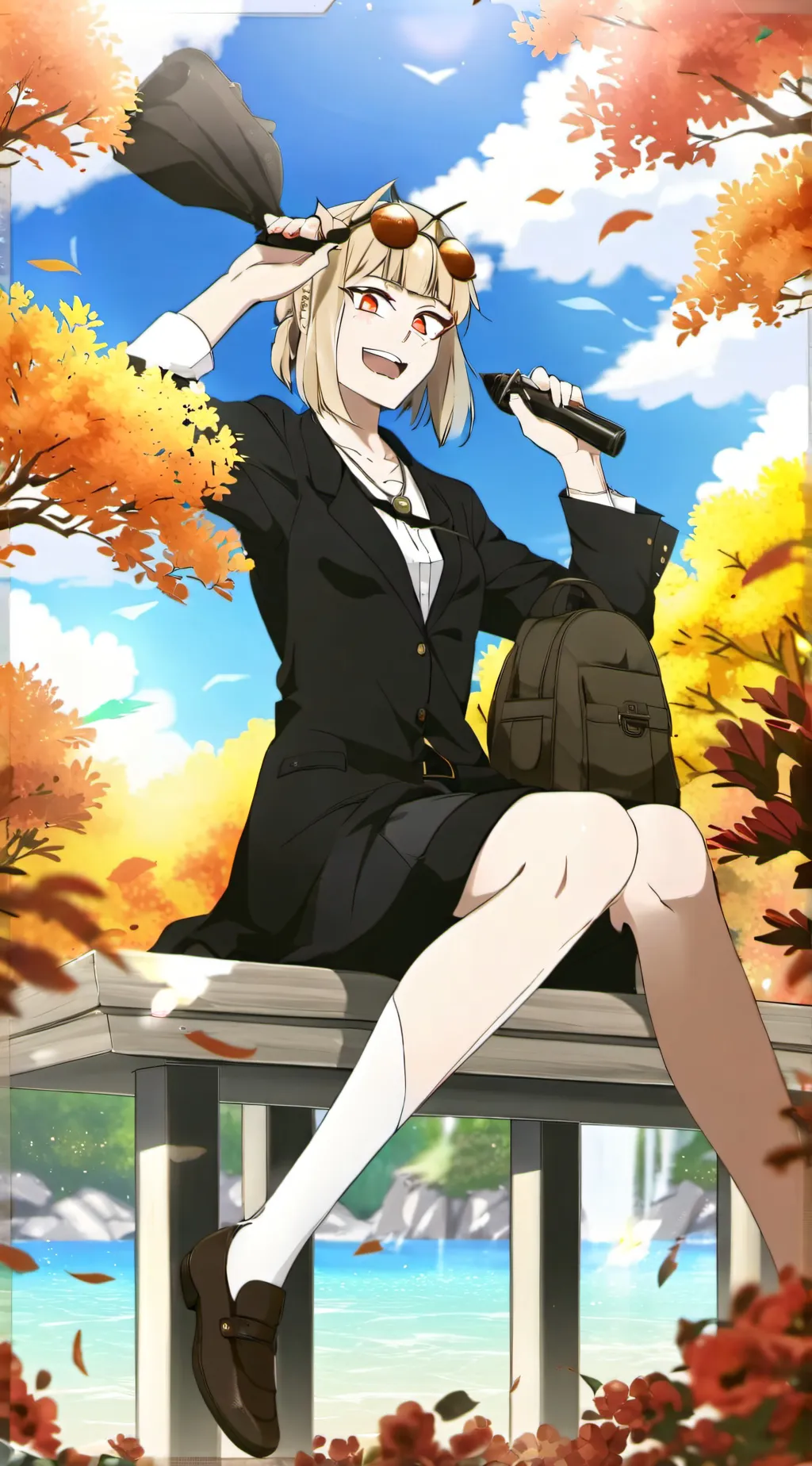 ai character: L. O. V background