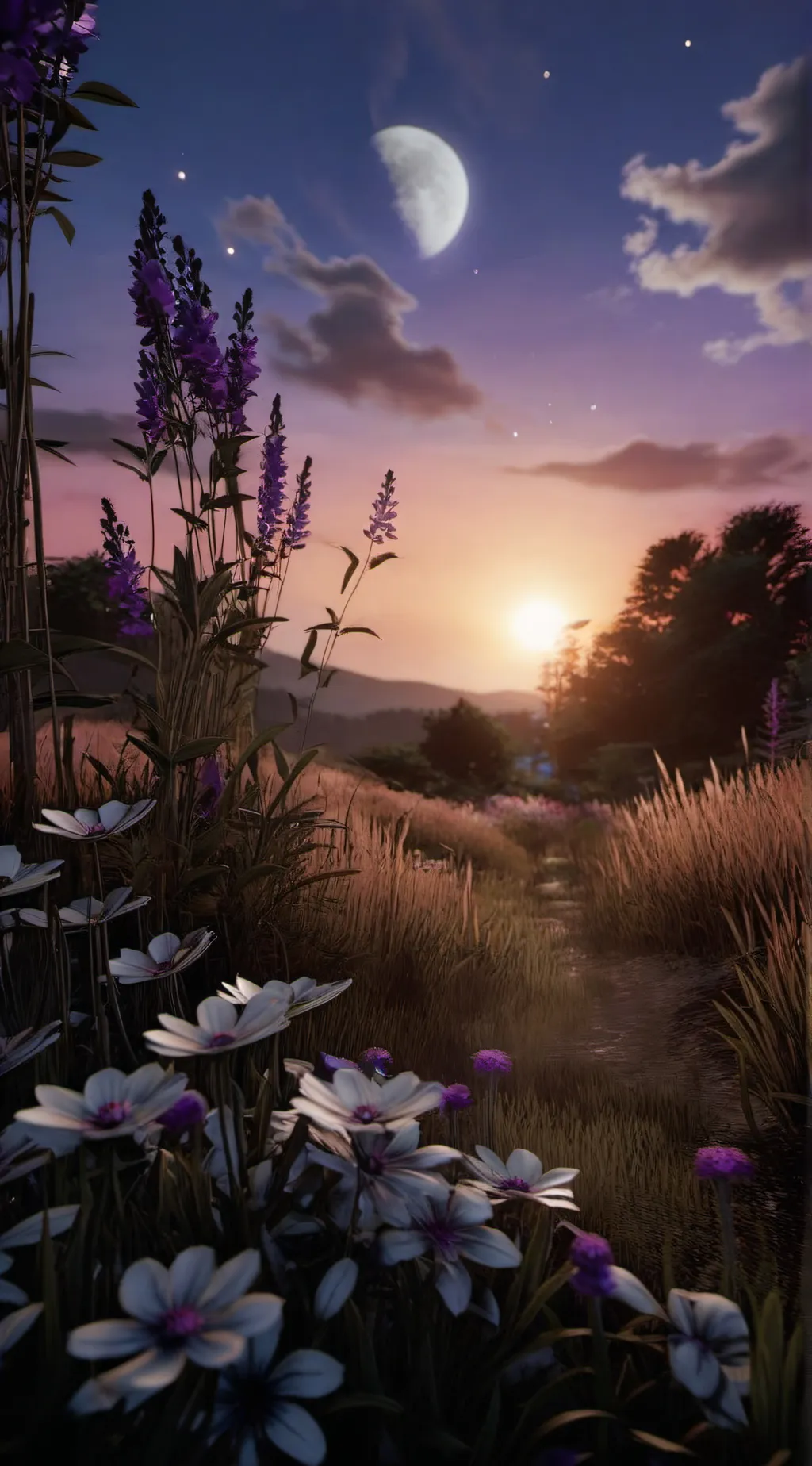 ai character: Demon Slayer  background