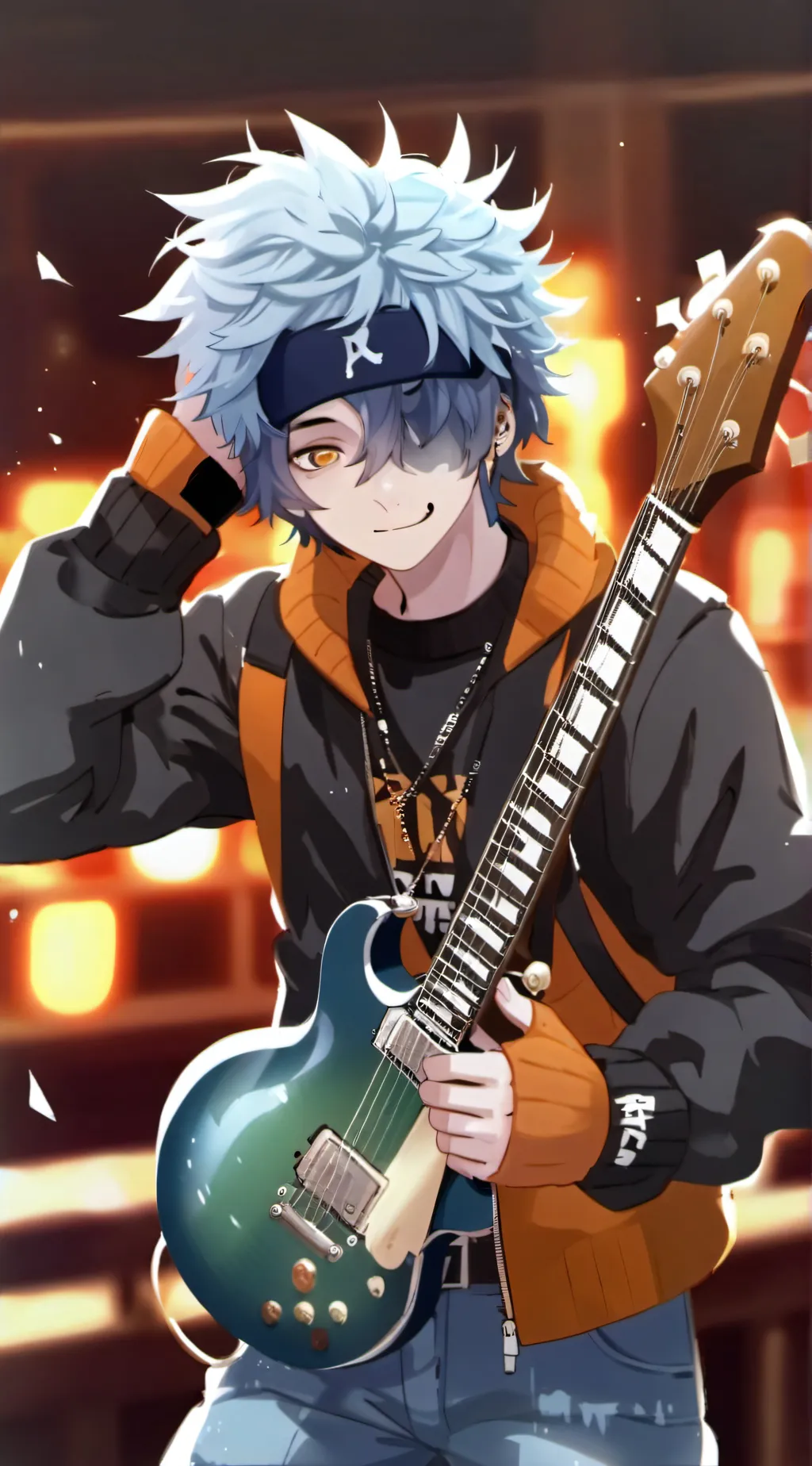 ai character: Max background