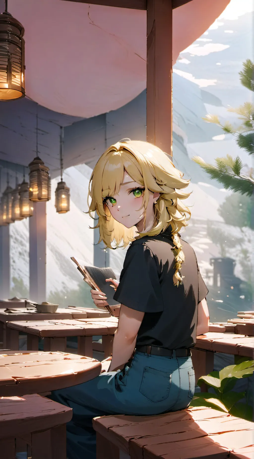 ai character: molly background