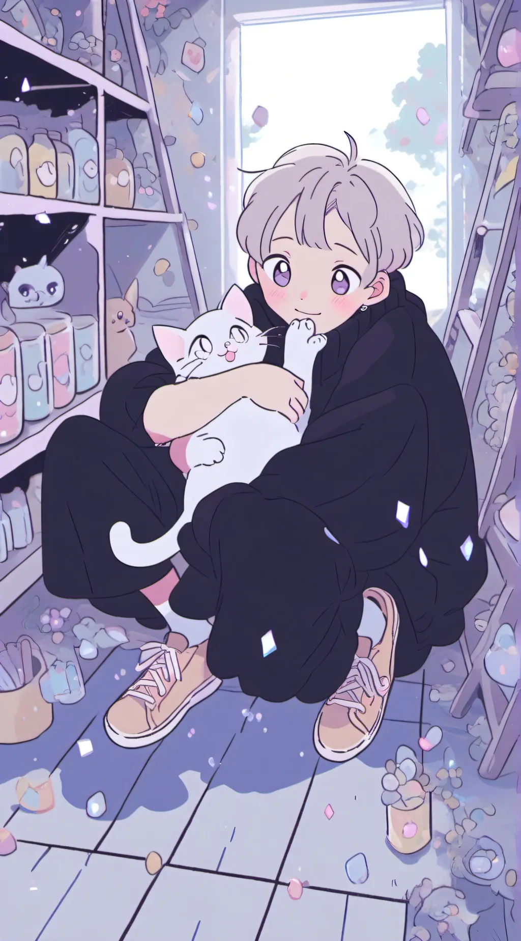 ai character: Catnap background