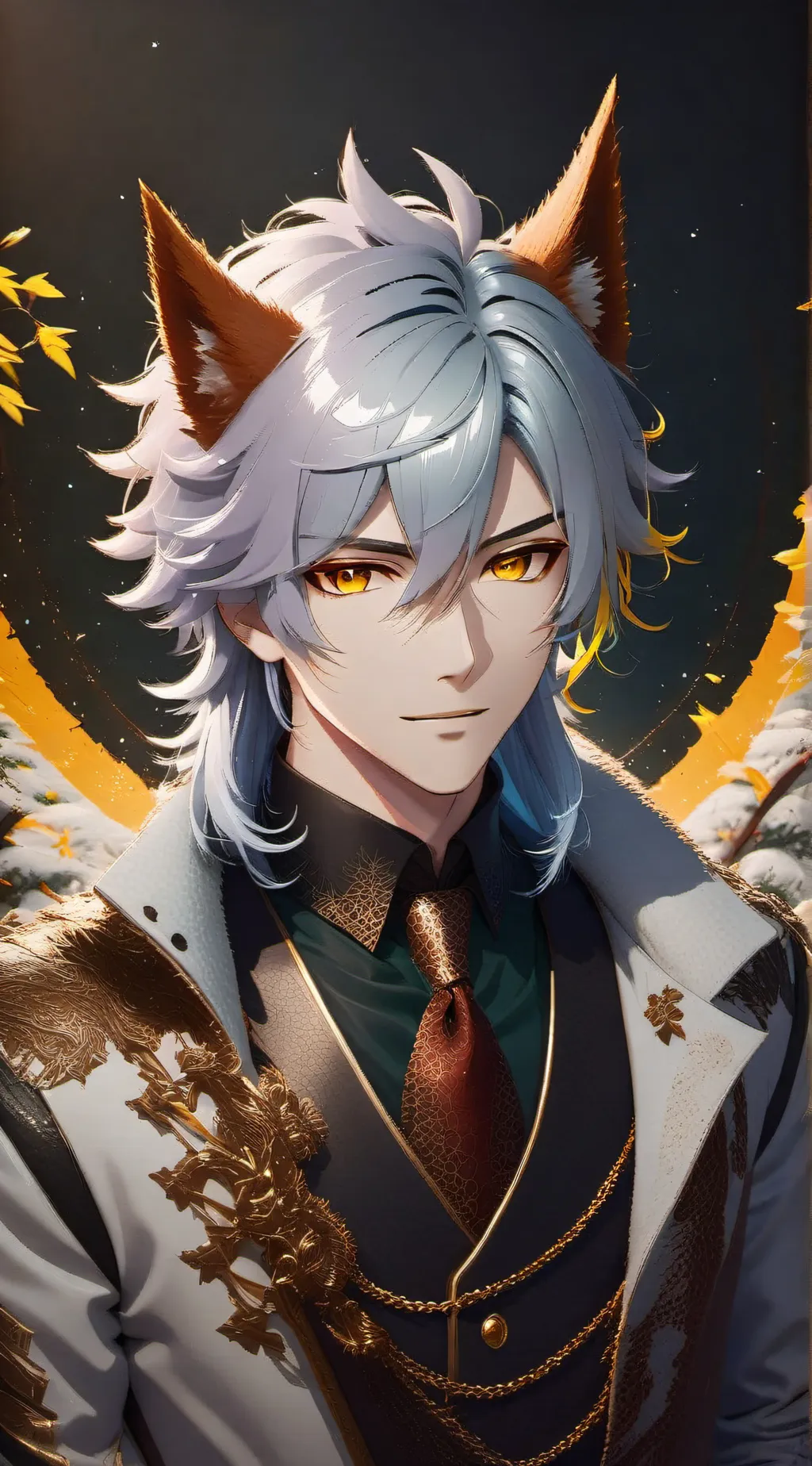 ai character: Damian background