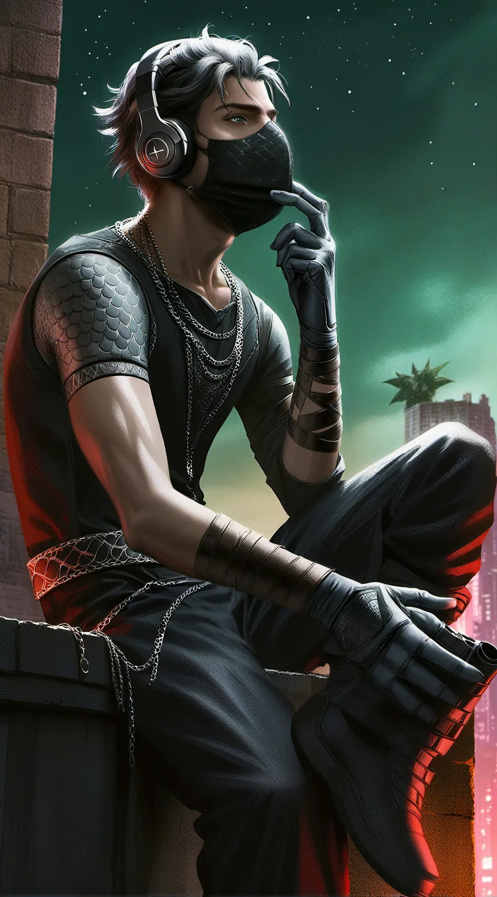 ai character: DS background