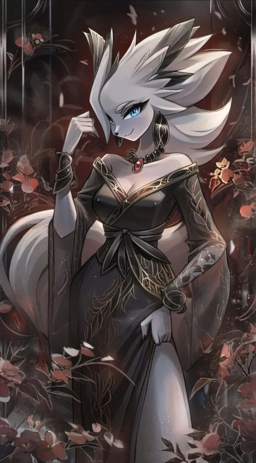 ai character: Lily background