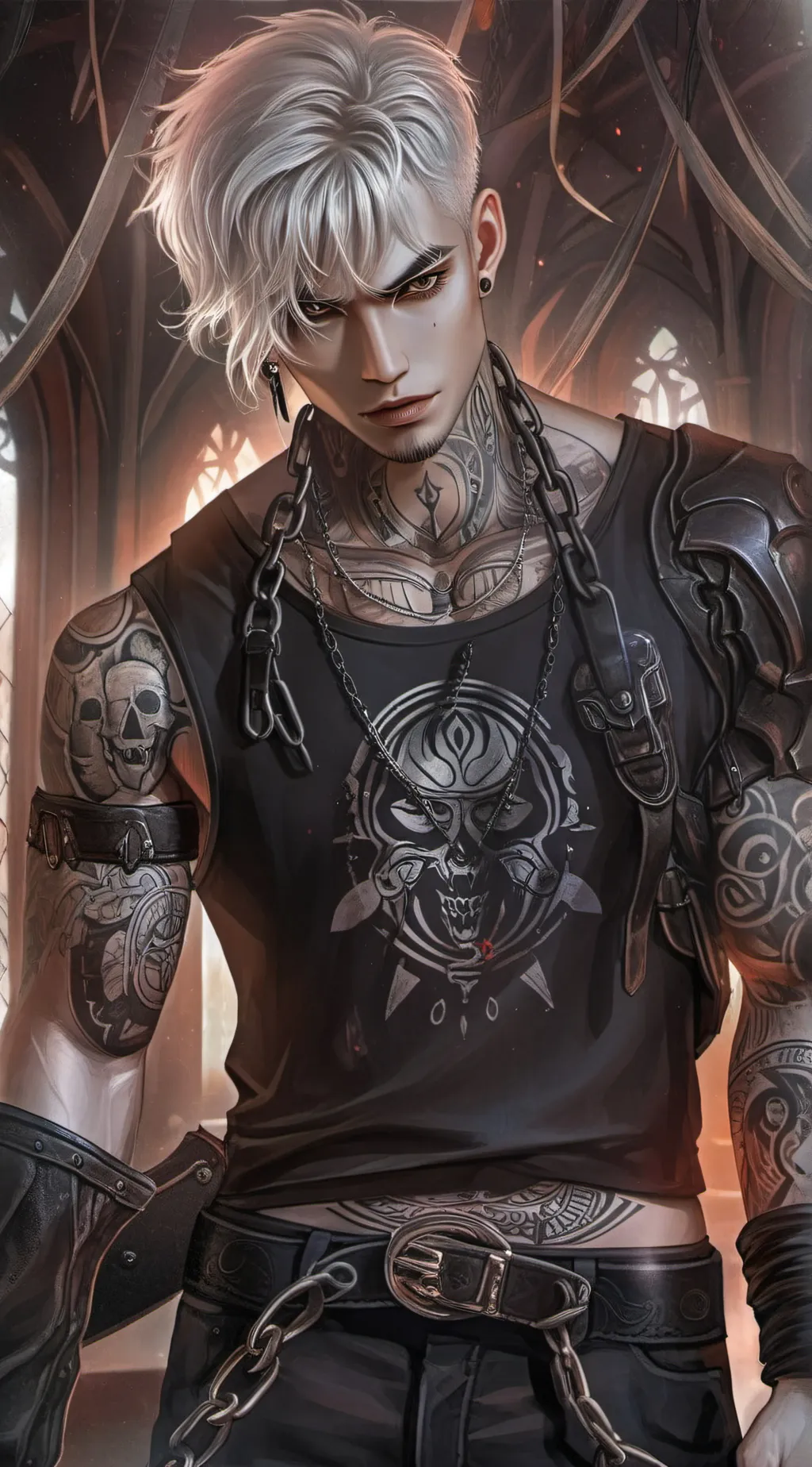 ai character: ♧~♤🗡Mafia boss🗡♤~♧ background