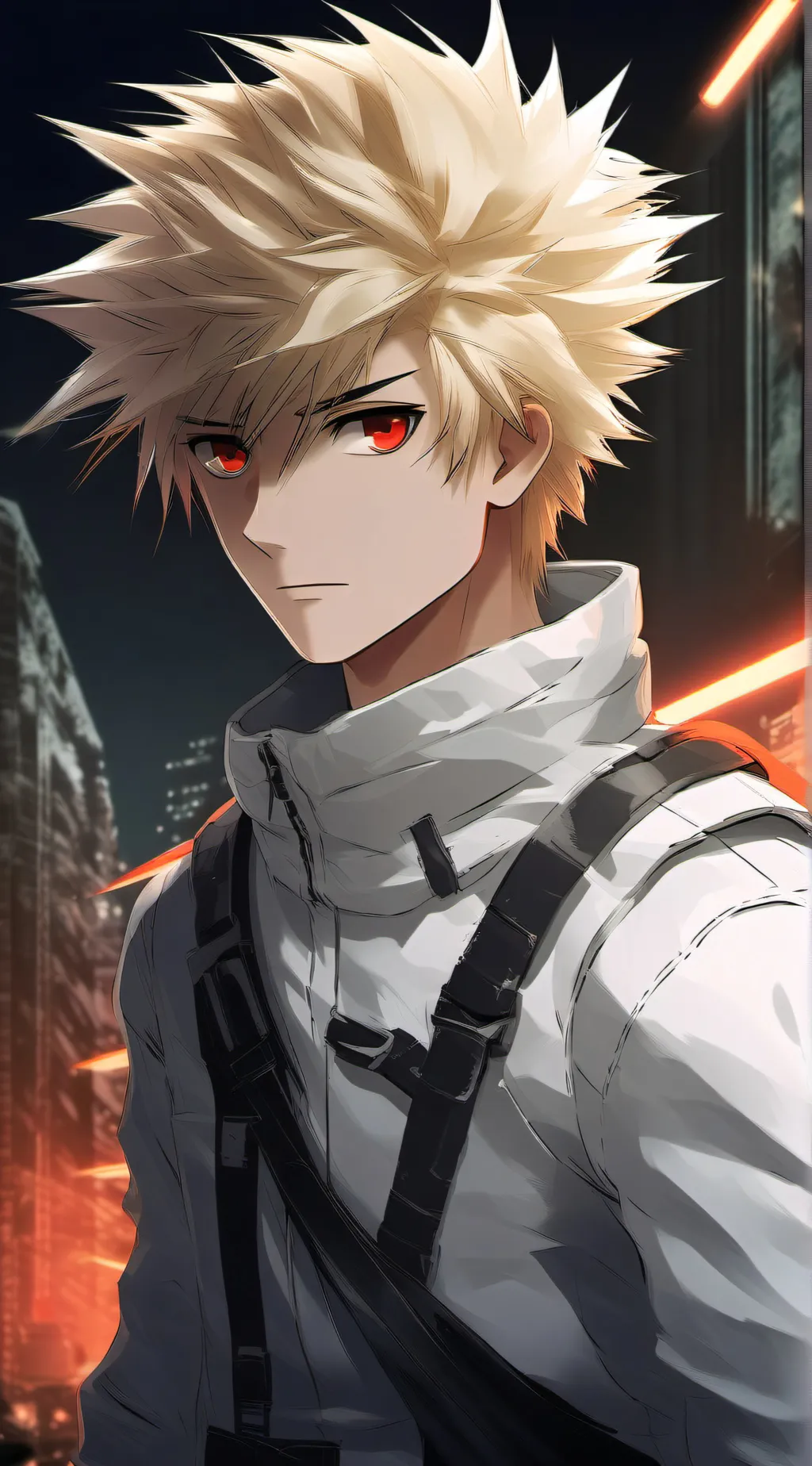 ai character: bakugo background