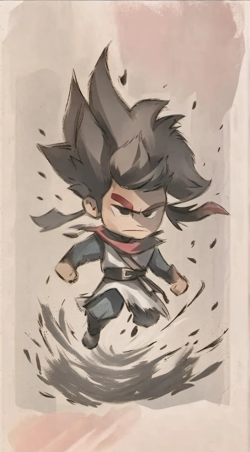 ai character: Fnf baddie mod background